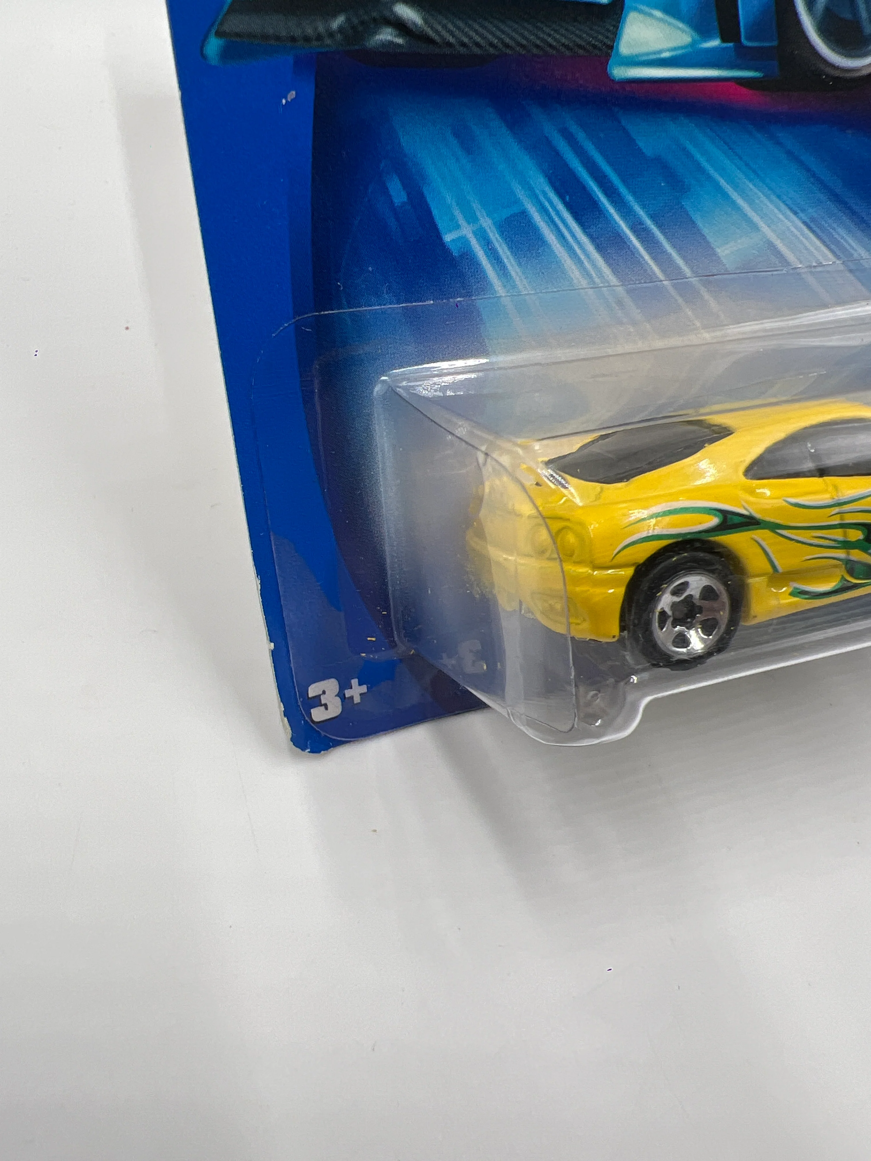 2004 Hot Wheels Ferrari Heat #128 Ferrari 360 Modena Yellow SR - Image 4