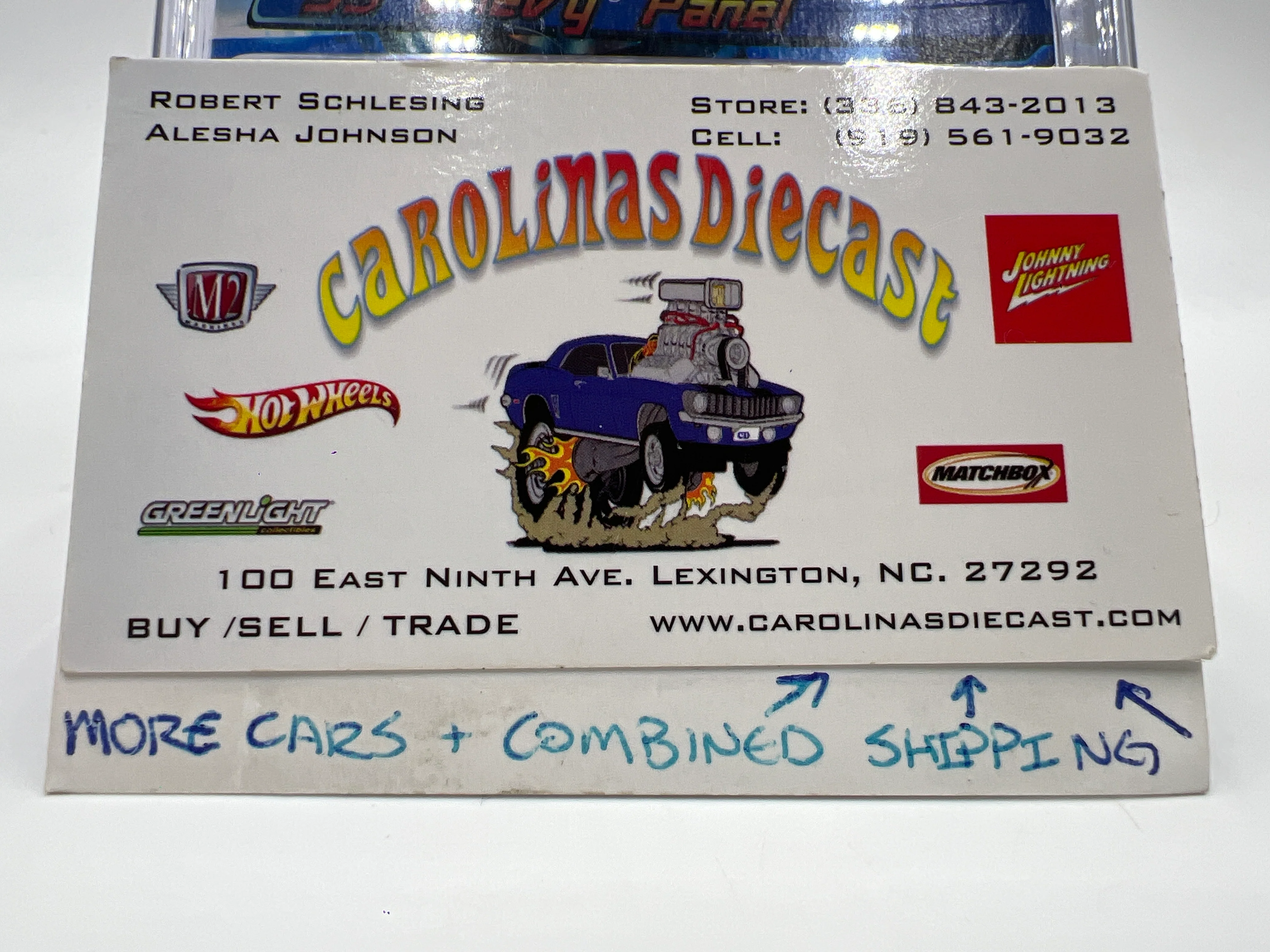 2006 Hot Wheels Mystery Car #222 55 Chevy Panel Real Riders W/Protector Cracked Blister - Image 10