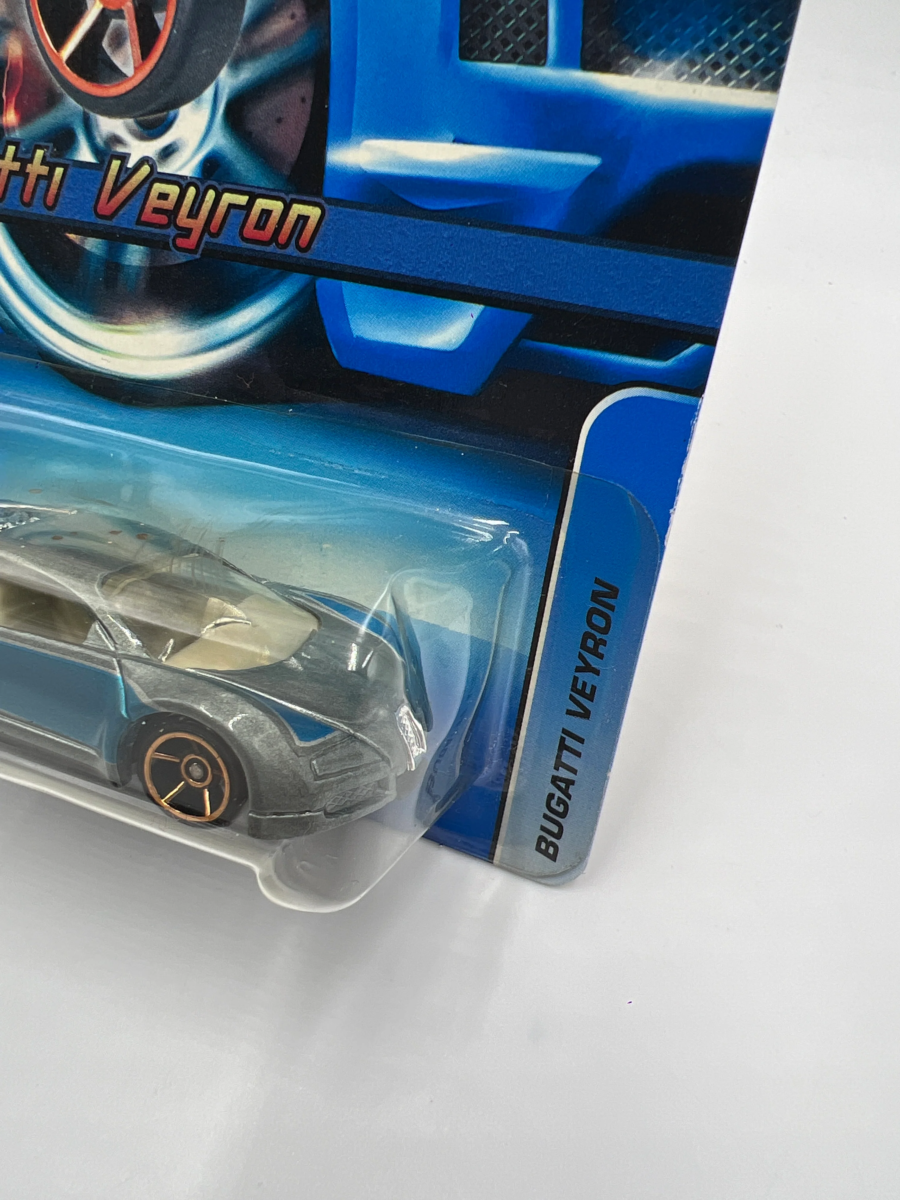 2006 Hot Wheels Faster Than Ever #144 Bugatti Veyron Silver FTE - Image 3