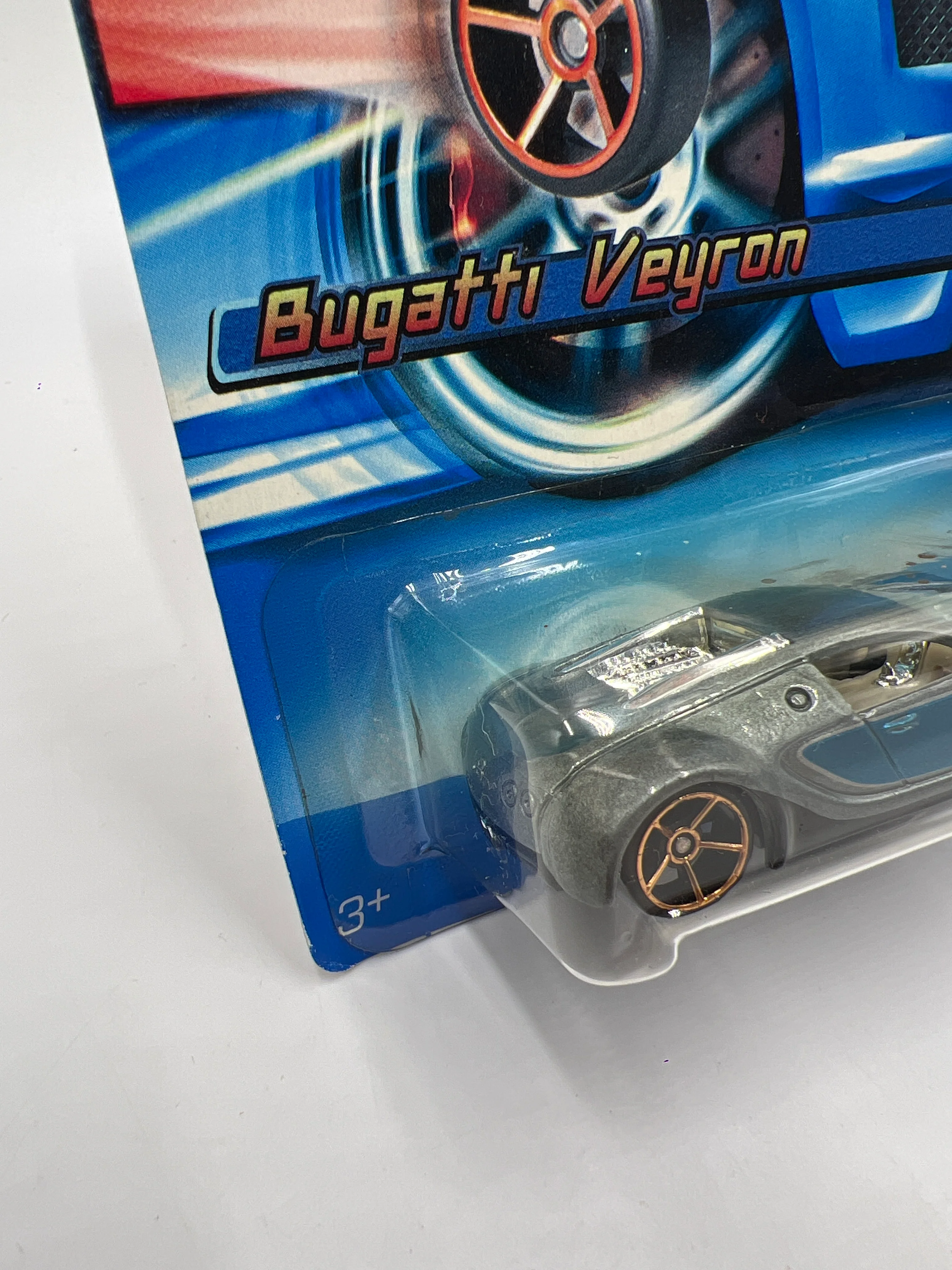 2006 Hot Wheels Faster Than Ever #144 Bugatti Veyron Silver FTE - Image 4