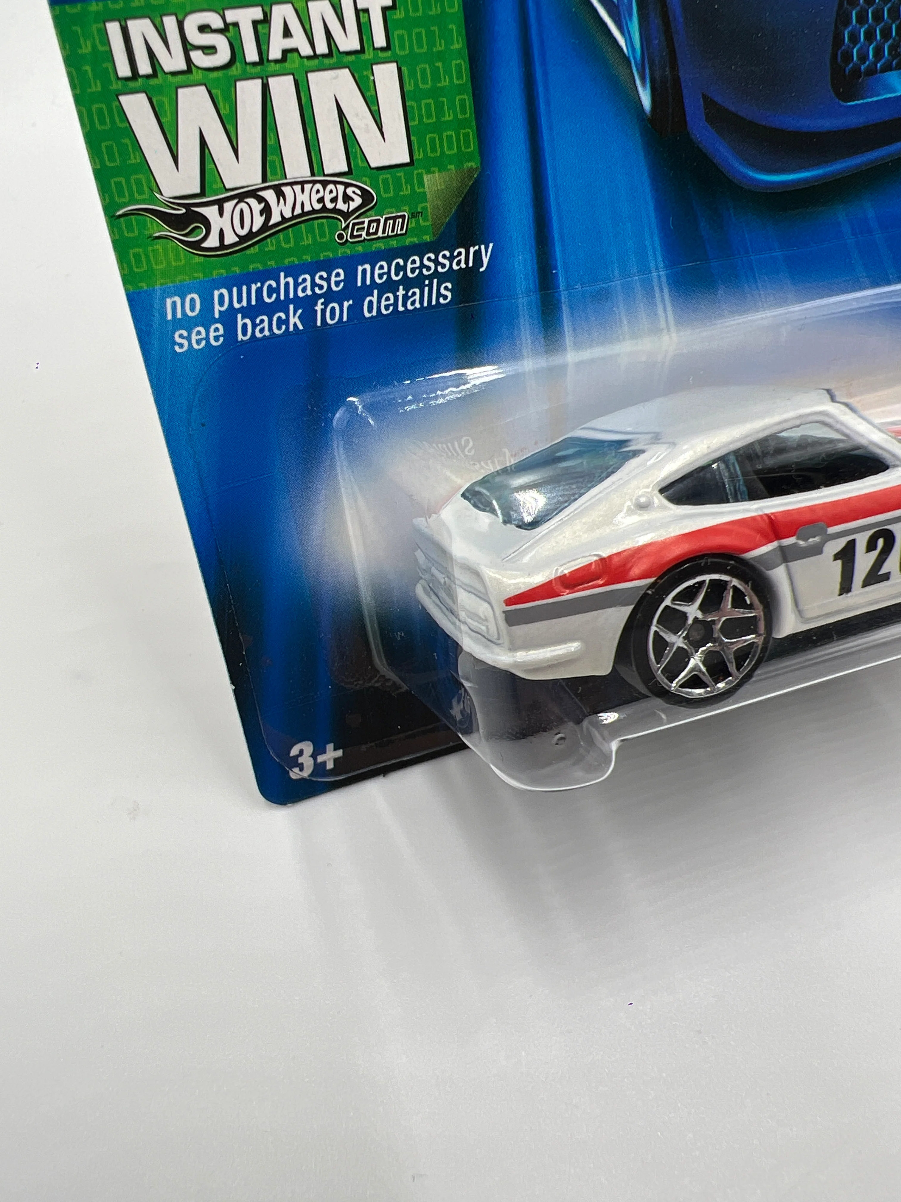 2006 Hot Wheels New Models #36 Yellow Datsun 240Z White 86C - Image 5