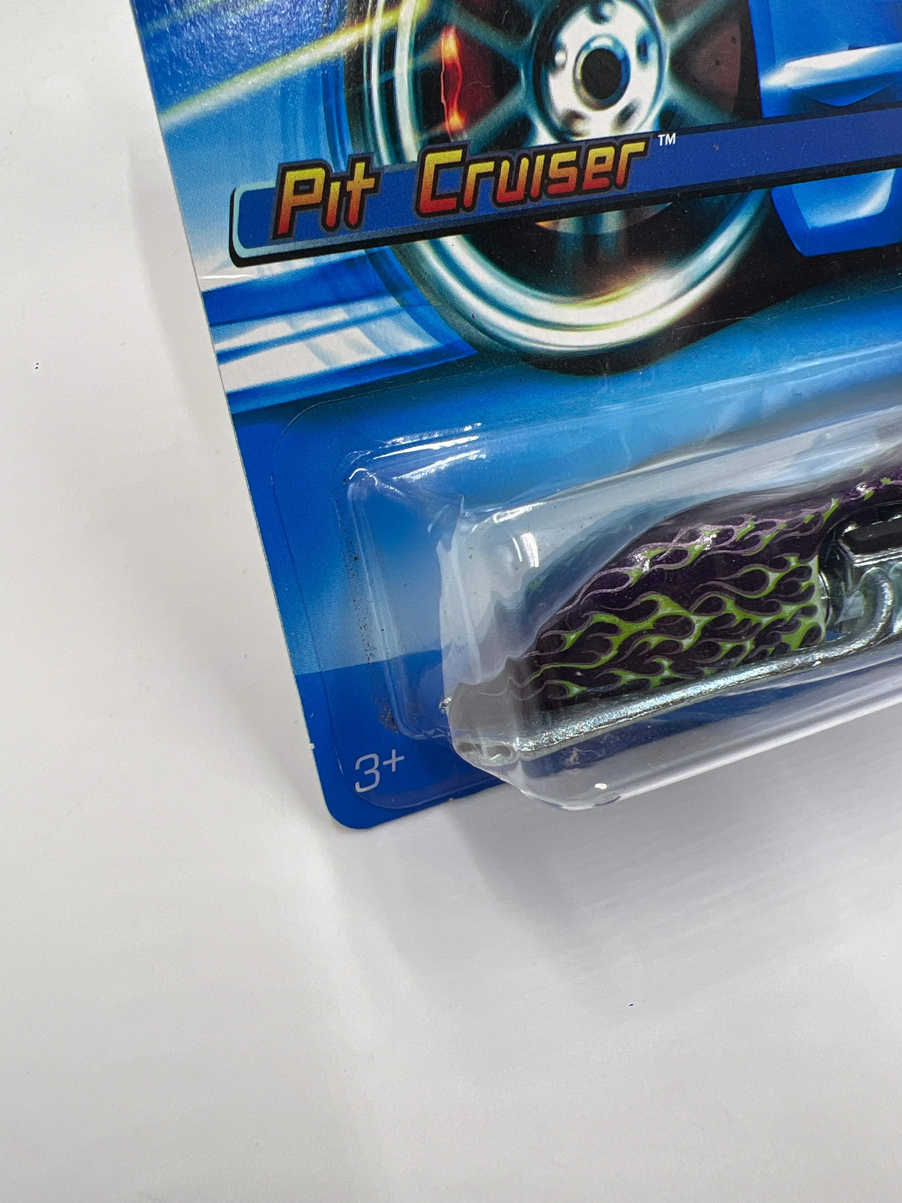 2006 Hot Wheels T-Hunt #49 Pit Cruiser Purple Blister Not Perfect 274C - Image 5
