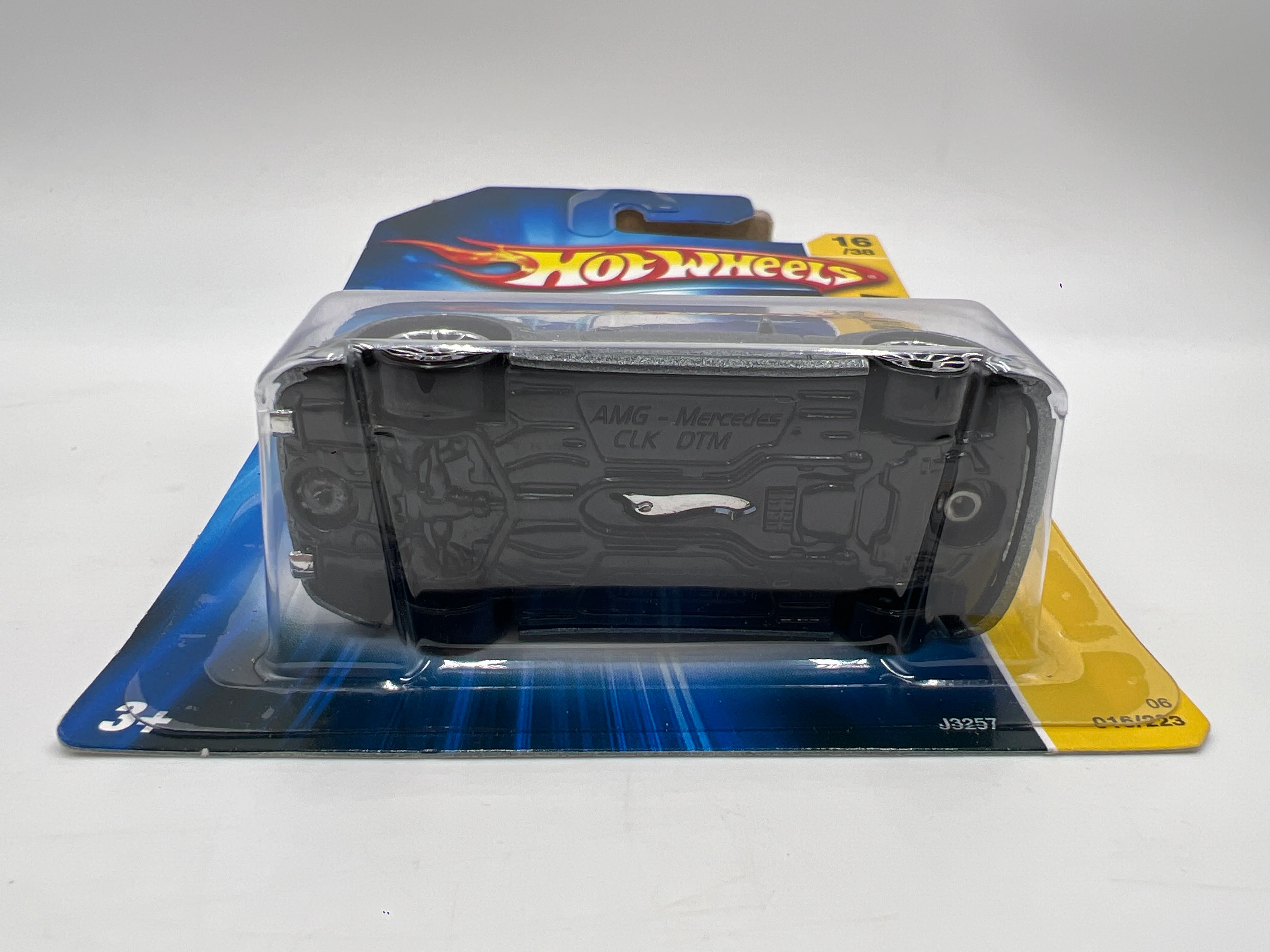 Very Rare 2006 Hot Wheels First Editions #16 AMG-Mercedes CLK DTM Silver On 2007 First Editions Card W/Protector VHTF - Image 6