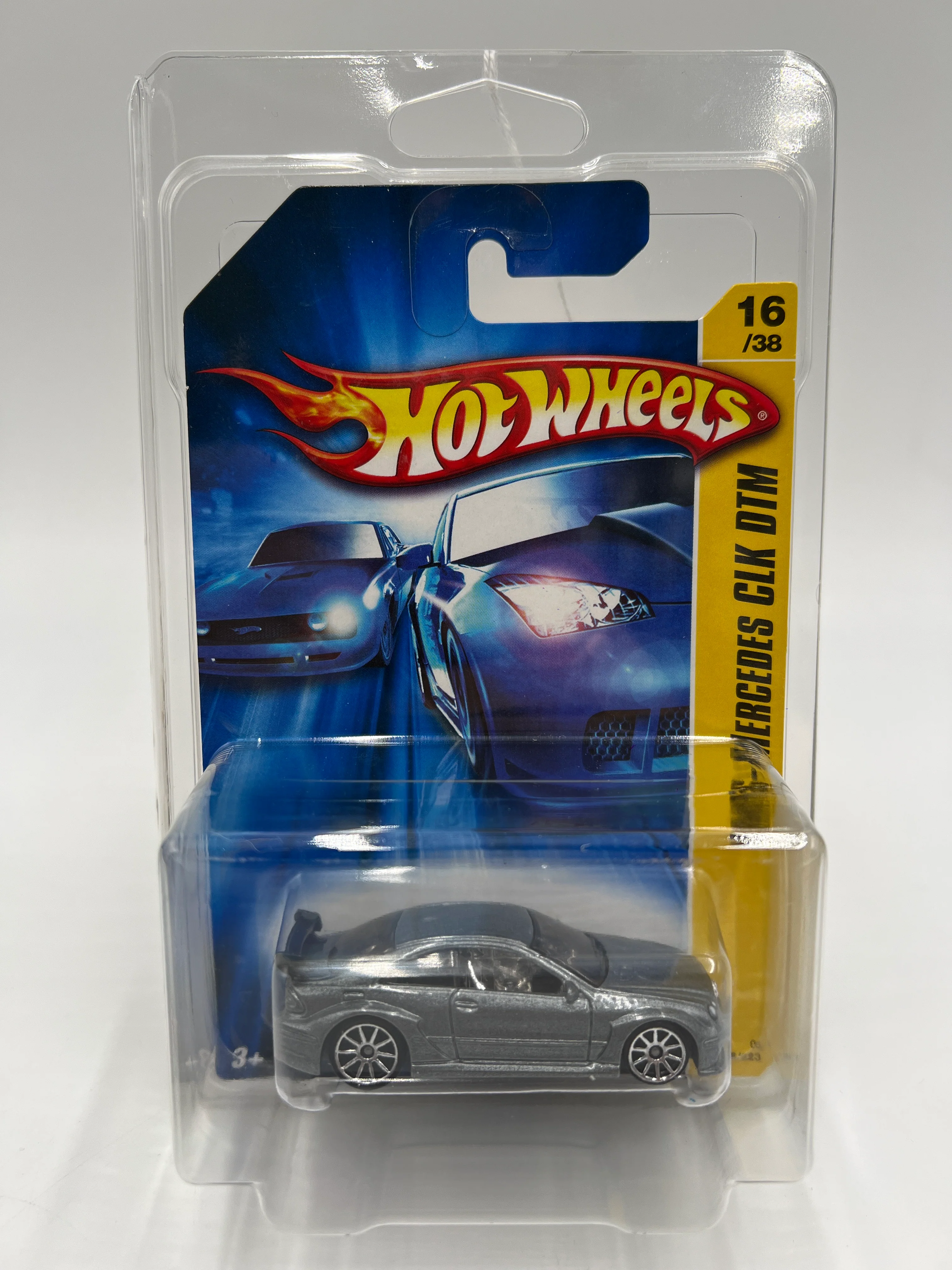 Very Rare 2006 Hot Wheels First Editions #16 AMG-Mercedes CLK DTM Silver On 2007 First Editions Card W/Protector VHTF - Image 9