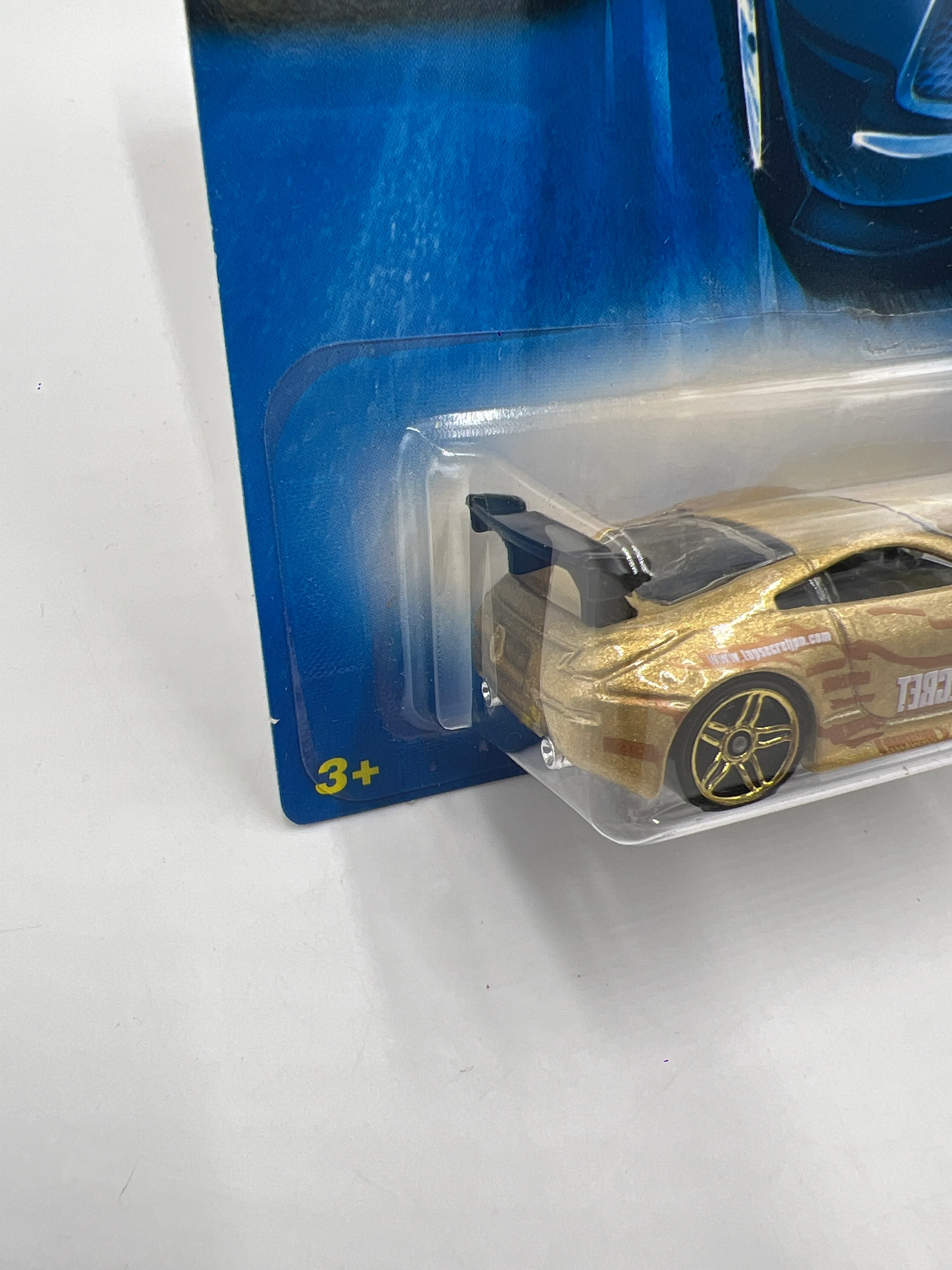 2007 Hot Wheels All Stars #152 Nissan Z Gold HTF PR5 Wheels SR - Image 5
