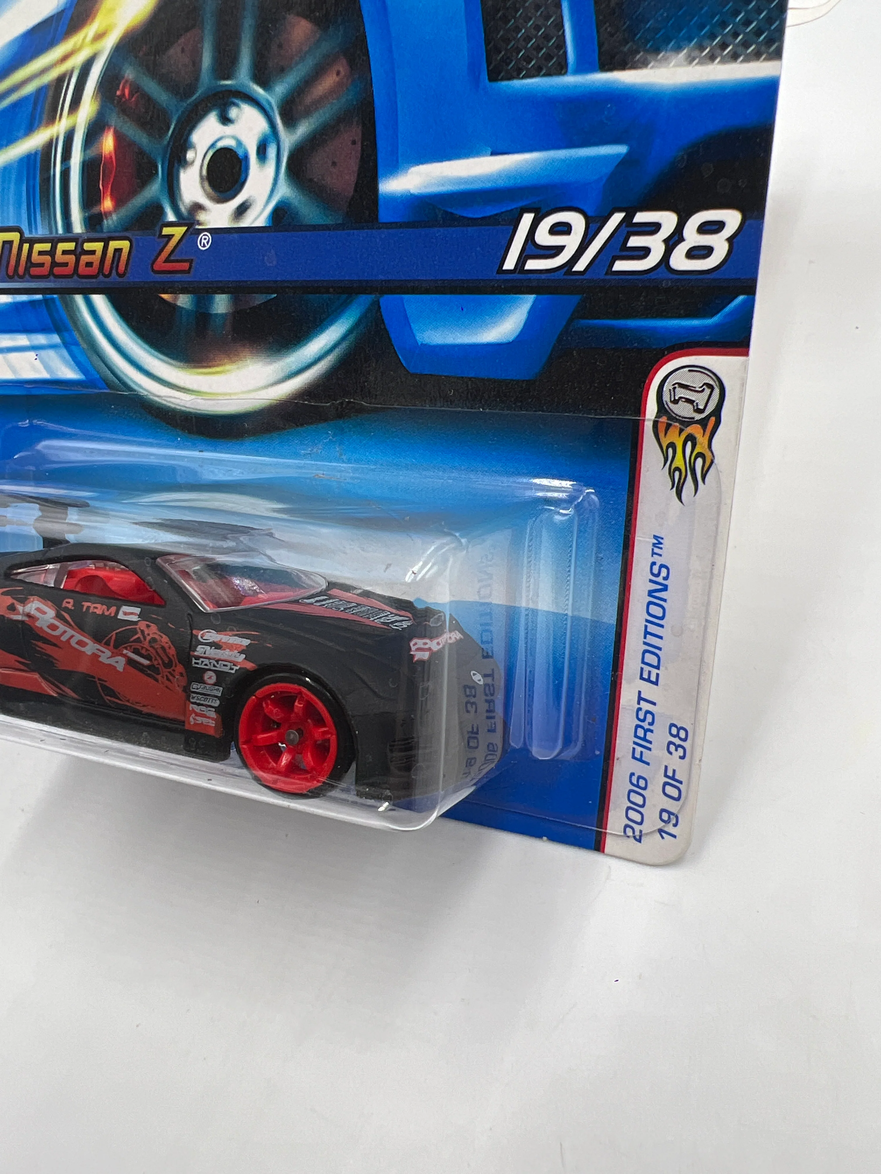 2006 Hot Wheels First Editions #019 Nissan Z Black 80A - Image 4