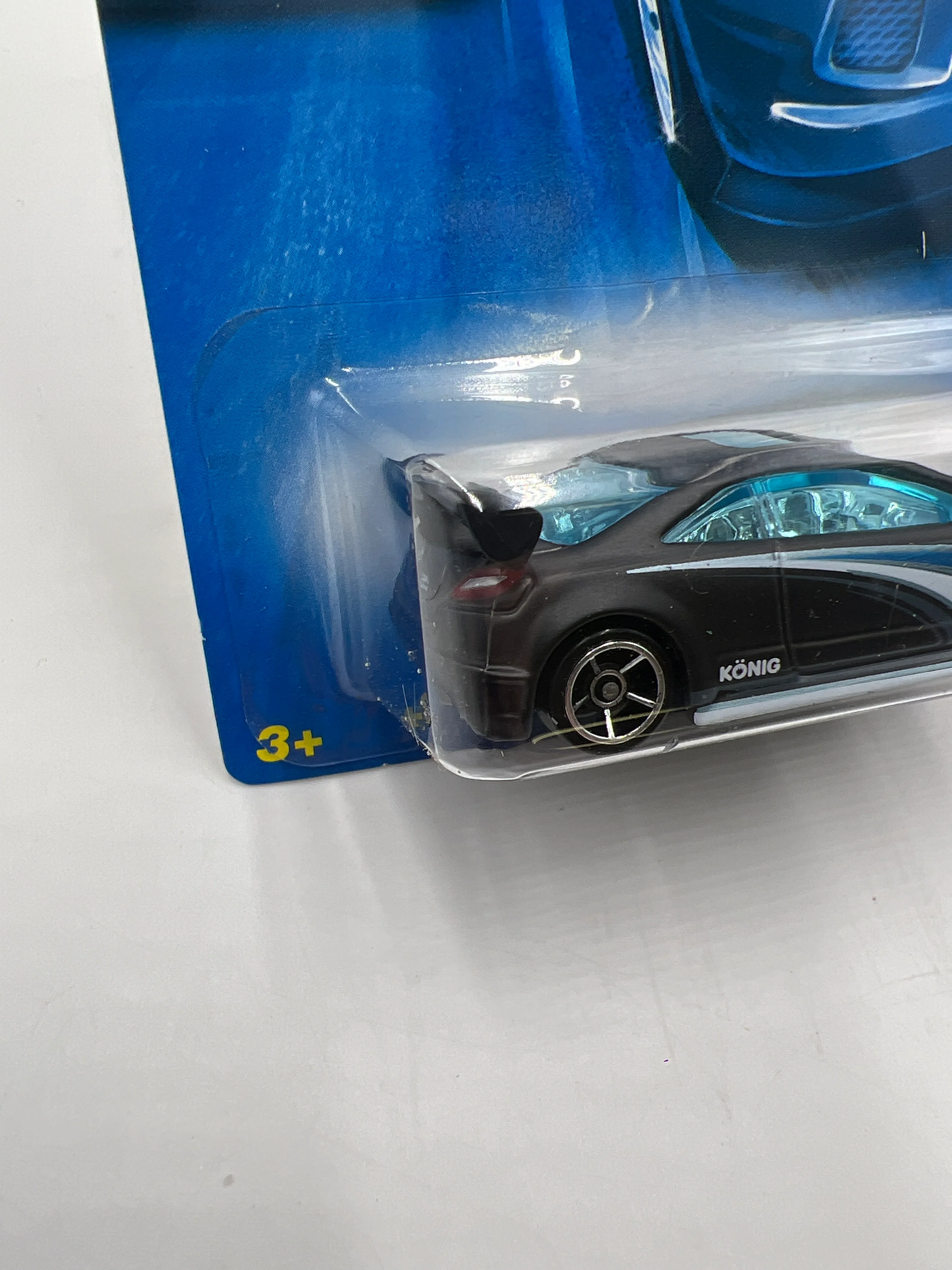 2008 Hot Wheels All Stars #47 Honda Civic Si Black HTF OH5 Wheels W/Protector - Image 5