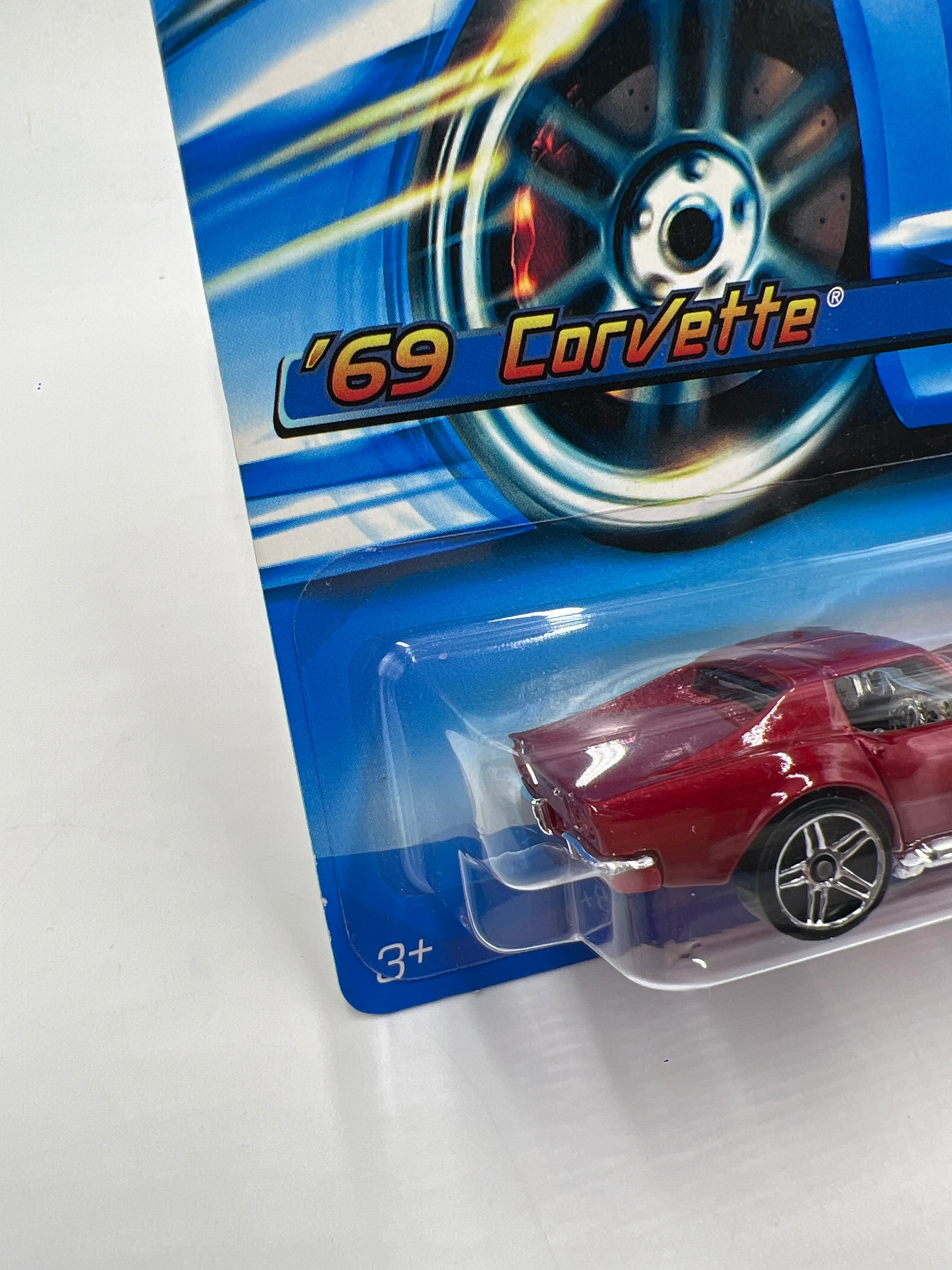 2006 Hot Wheels First Editions #7 69 Corvette Red 15F - Image 5