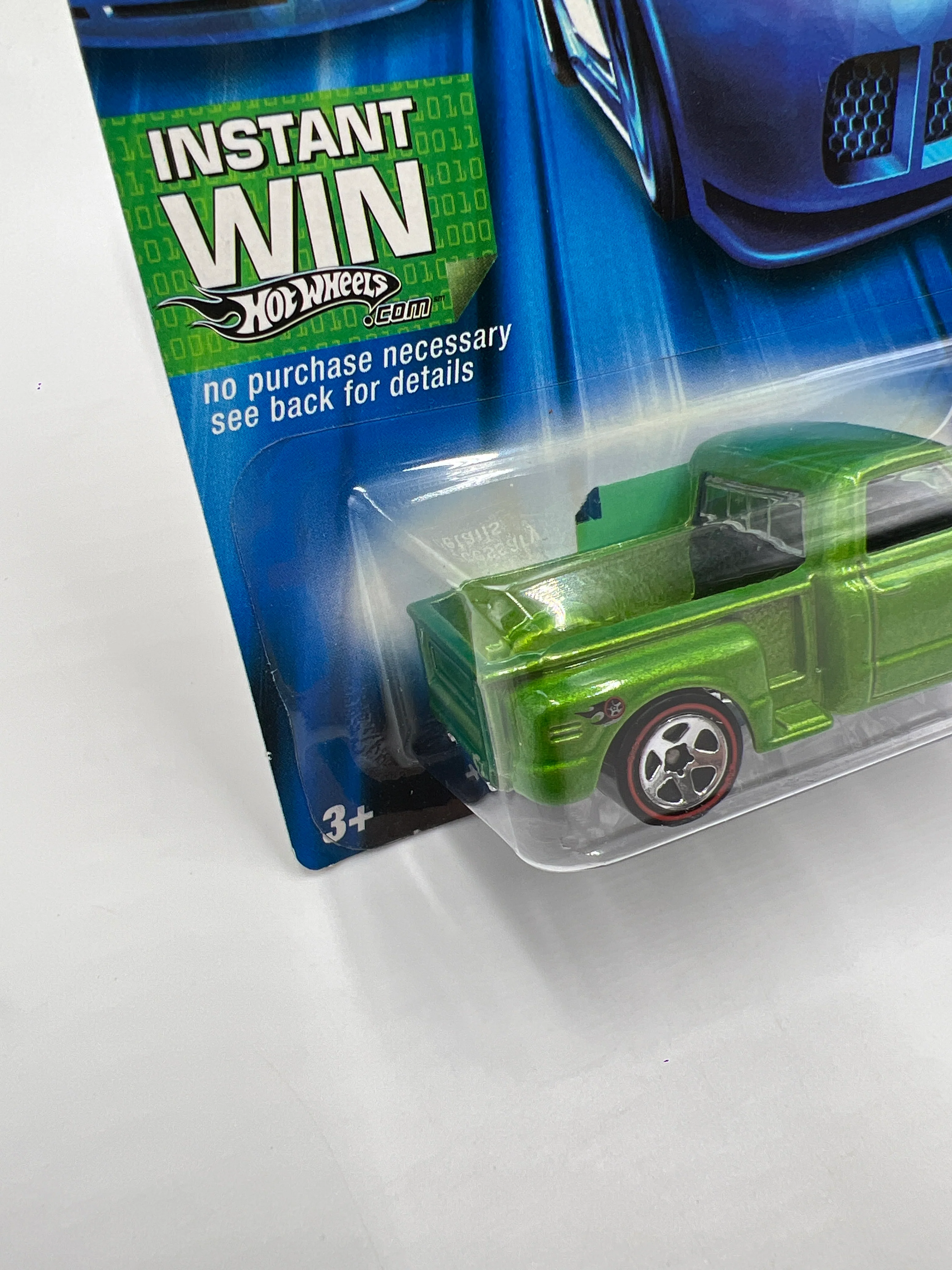 2006 Hot Wheels Red Line #96 Custom 69 Chevy Green 9B - Image 5