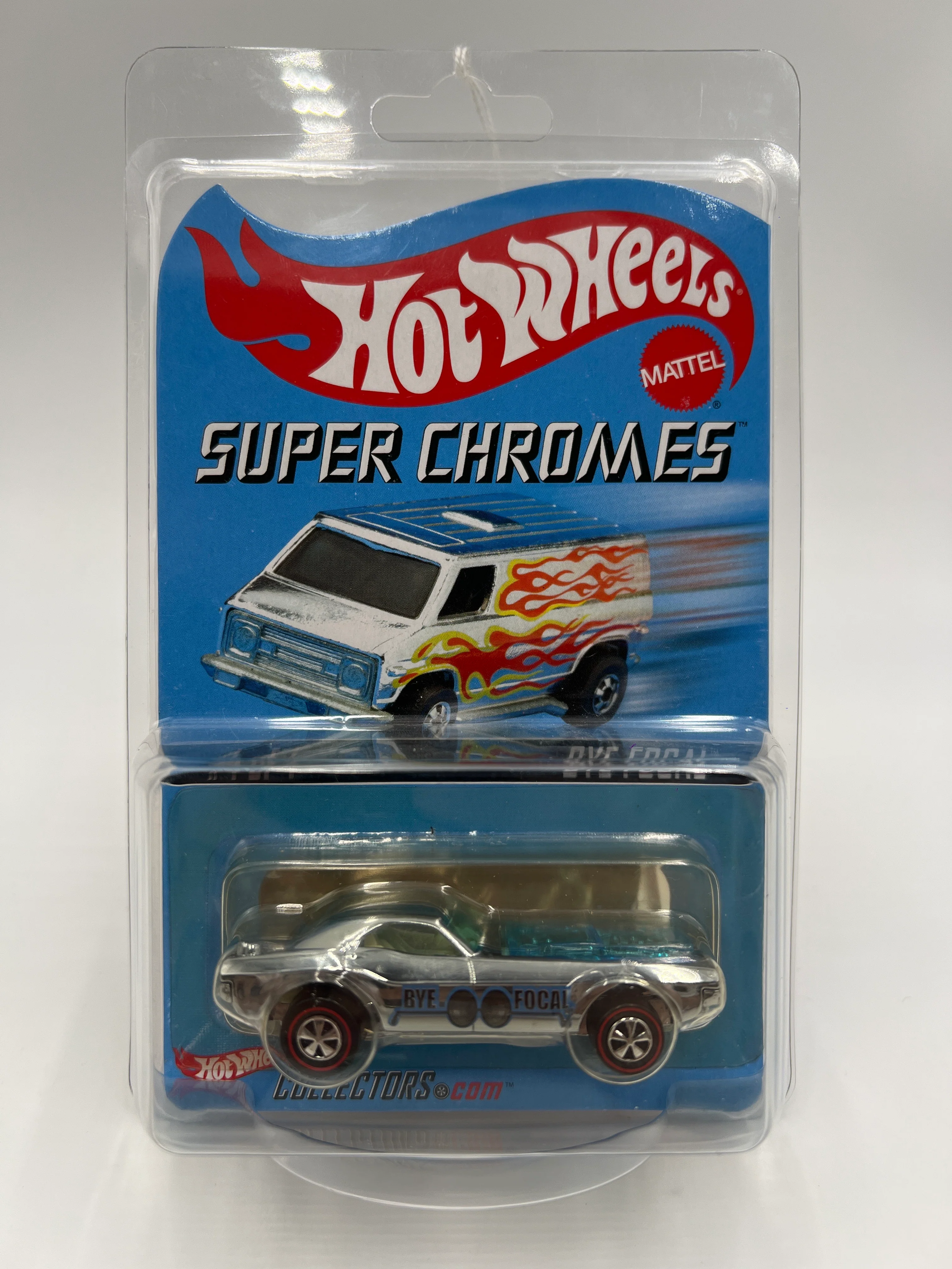 2003 Hot Wheels RLC Super Chromes #4 3411/12500 Bye Focal W/Protector - Image 8