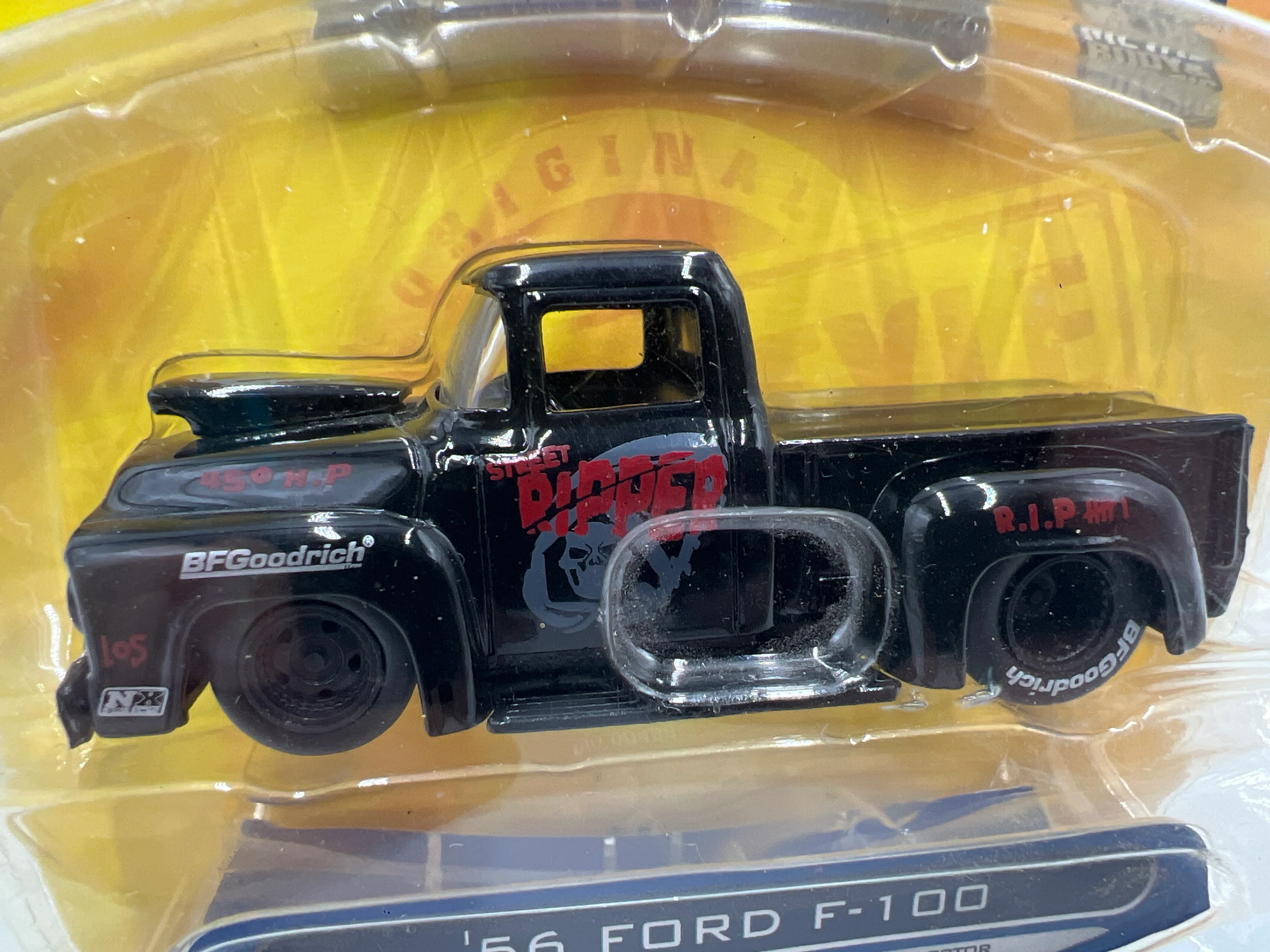 2007 Jada Big Time Muscle Wave 11 #130 56 Ford F-100 Black - Image 3