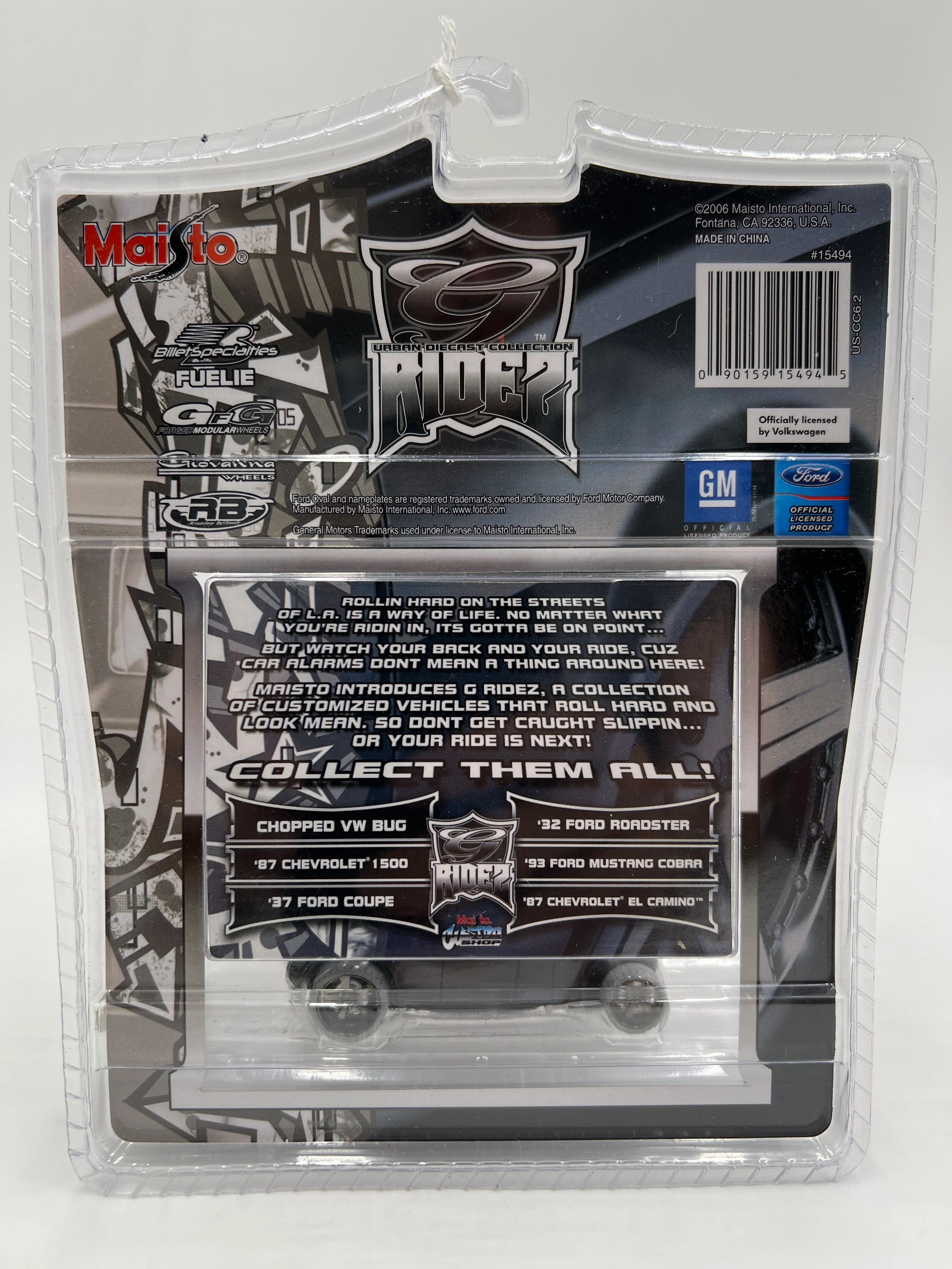 Maisto G Ridez 1/2500 32 Ford Roadster Matte Black 188B - Image 6