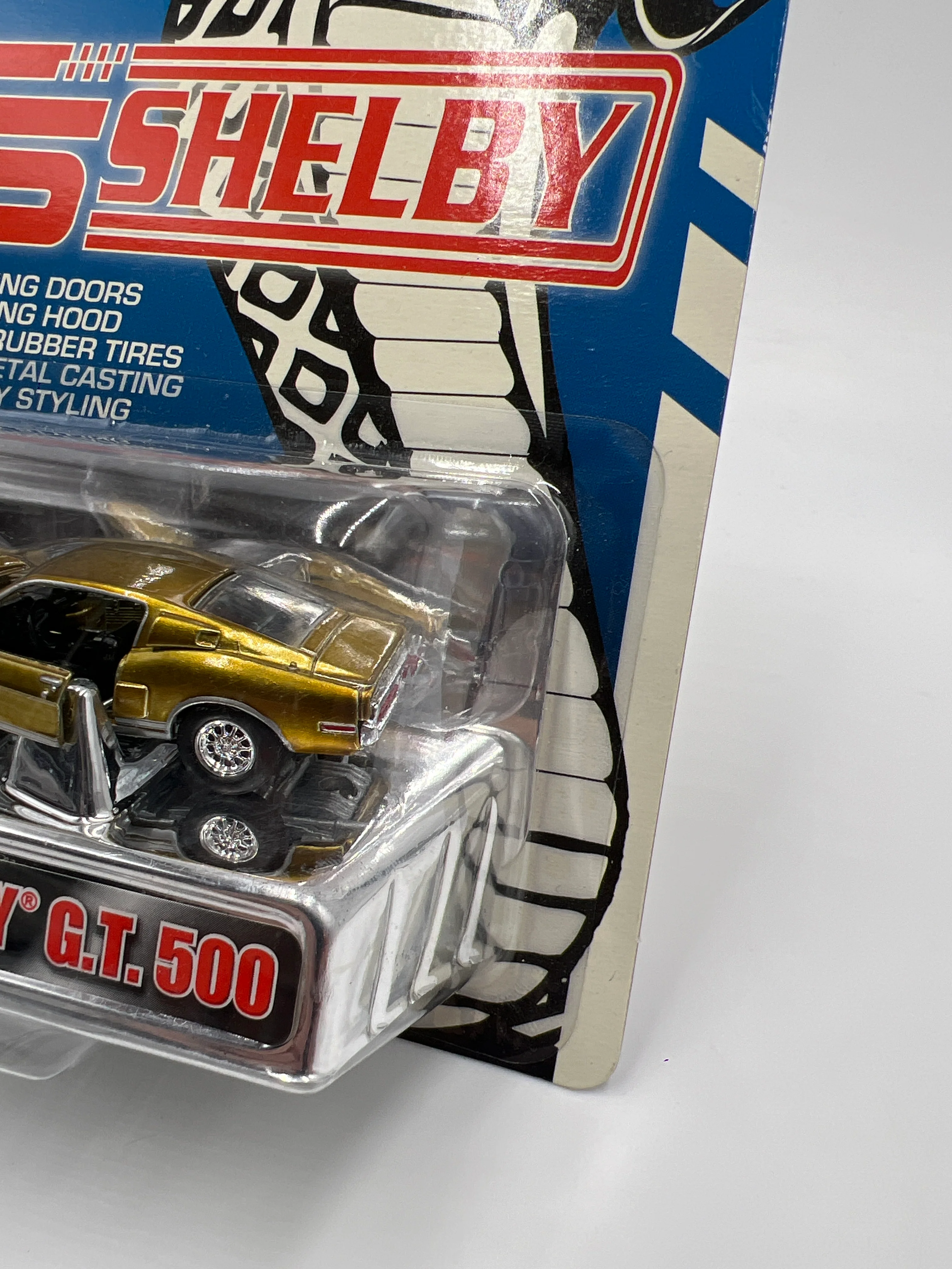 Shelby Collectibles Series 1 1968 Shelby G.T. 500 Gold 185C - Image 4