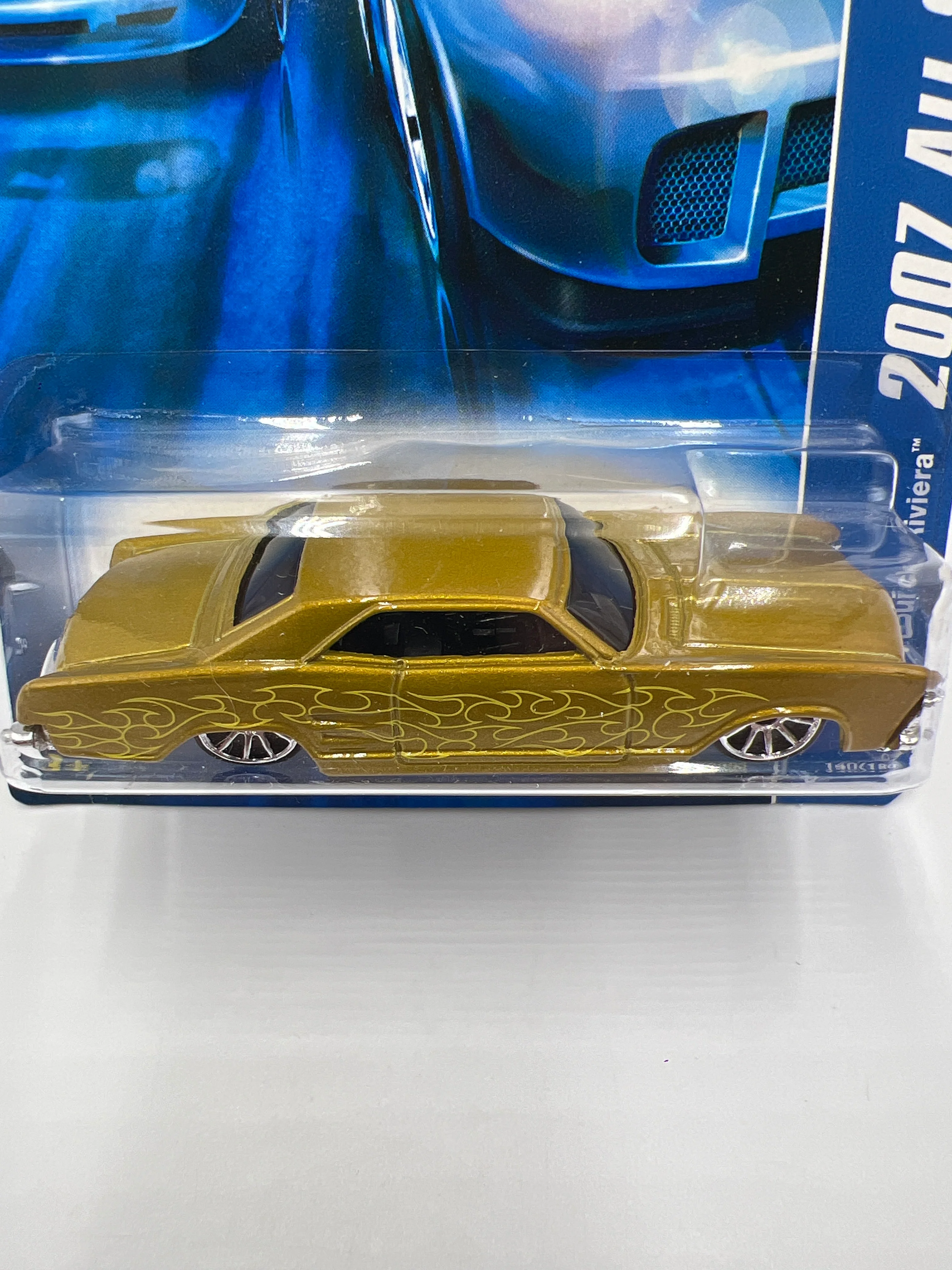 2007 Hot Wheels All Stars #140 1964 Buick Riviera Gold 60E - Image 3