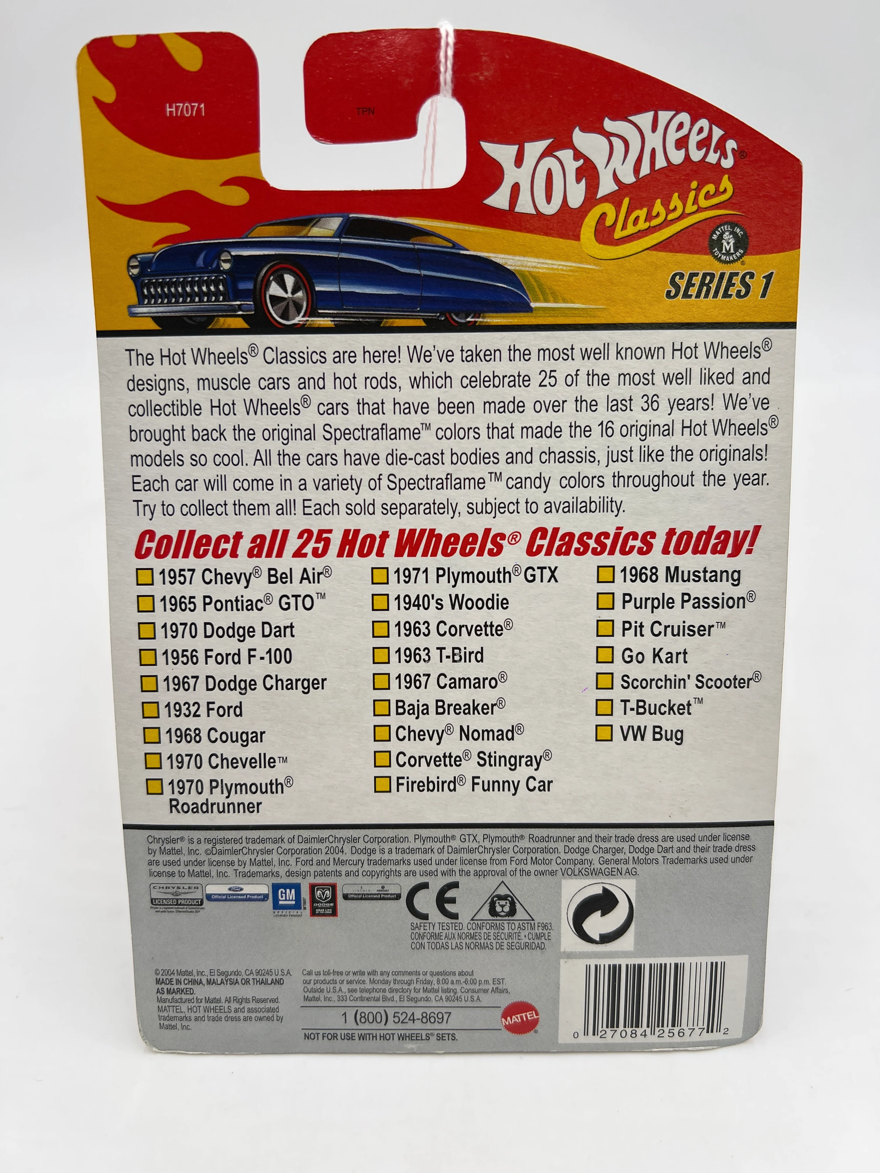 Hot Wheels Classics Series 1 #6 1932 Ford Purple - Image 6