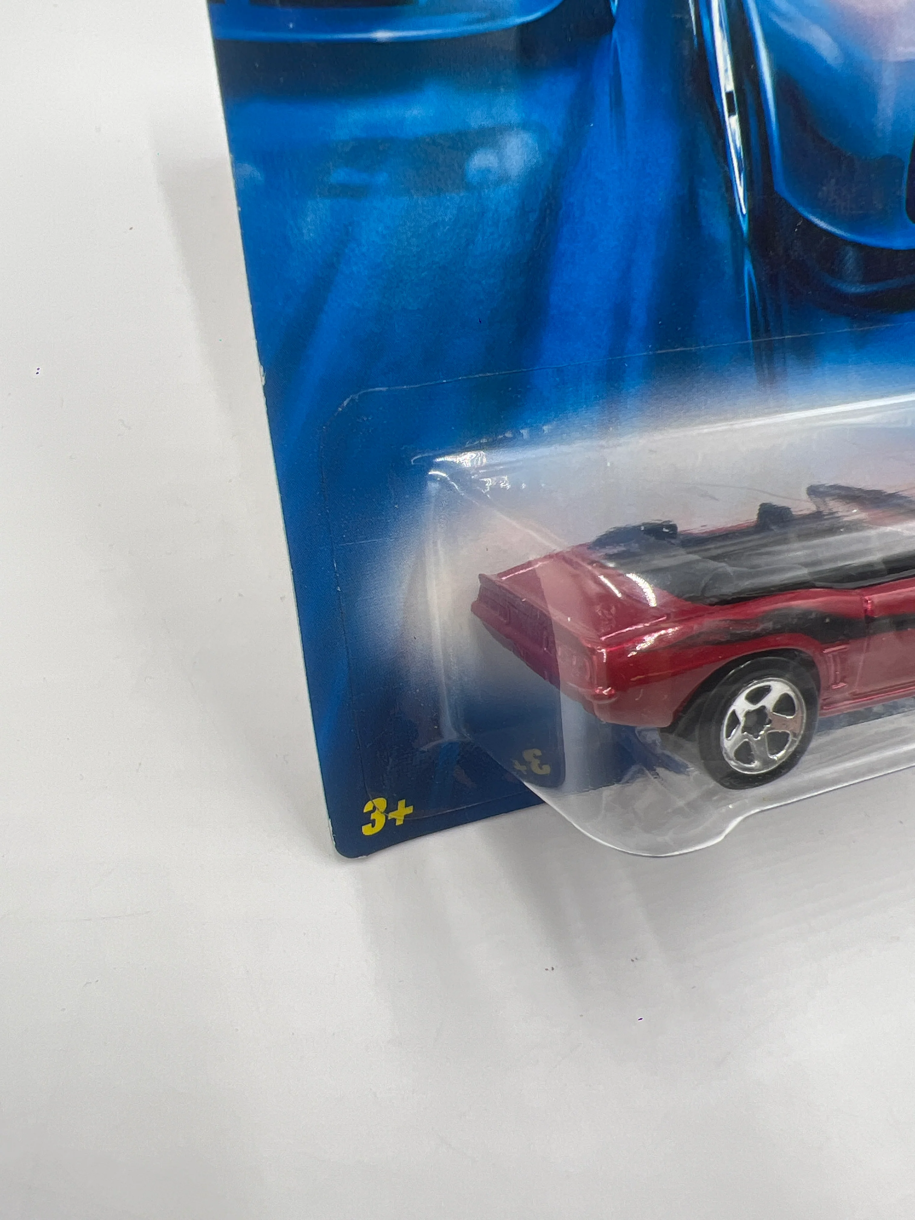 2007 Hot Wheels Camaro #041 69 Camaro Convertible Red 5F - Image 5
