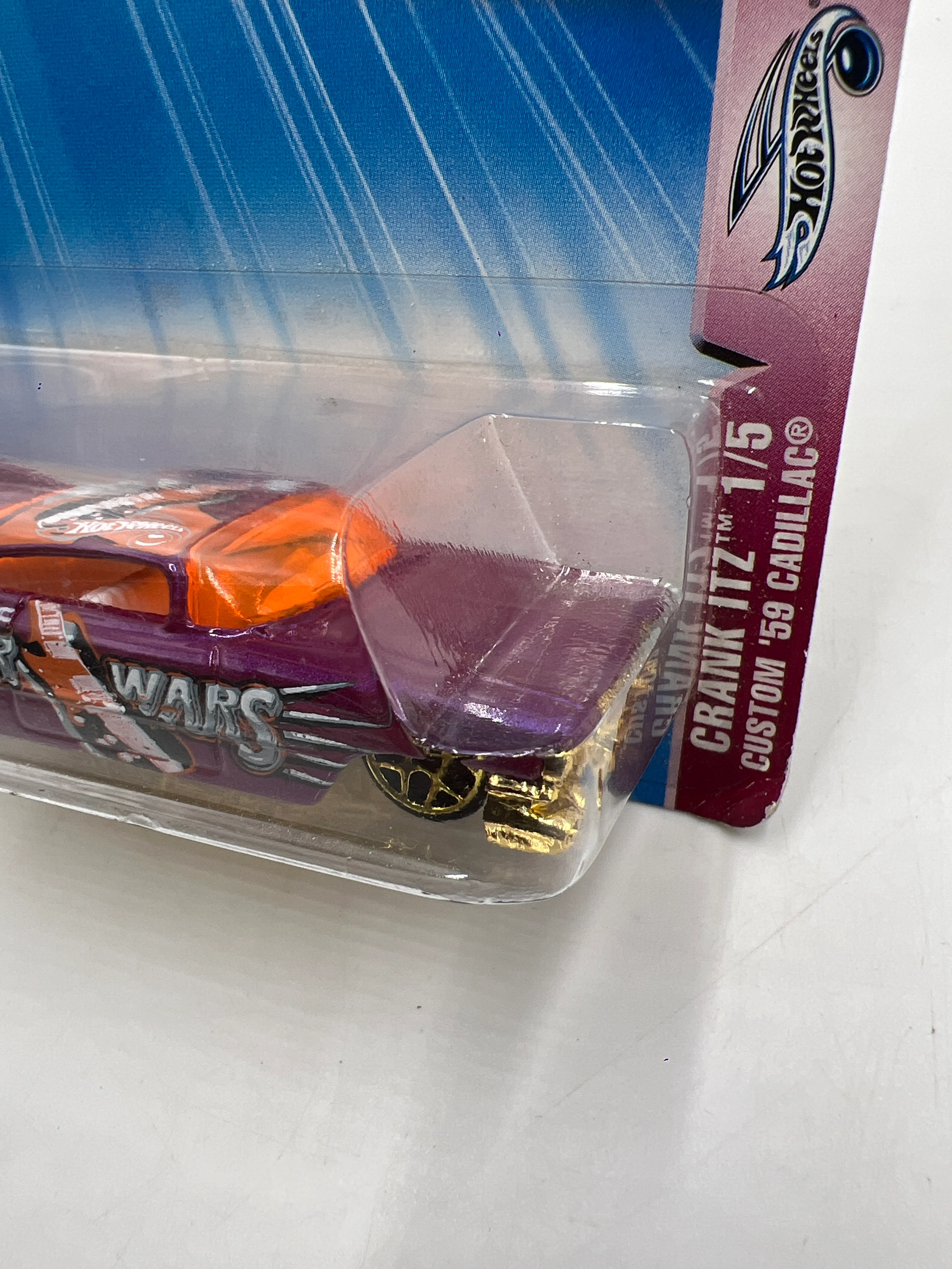 2004 Hot Wheels Crank Itz #143 Custom 59 Cadillac Purple 50E - Image 4