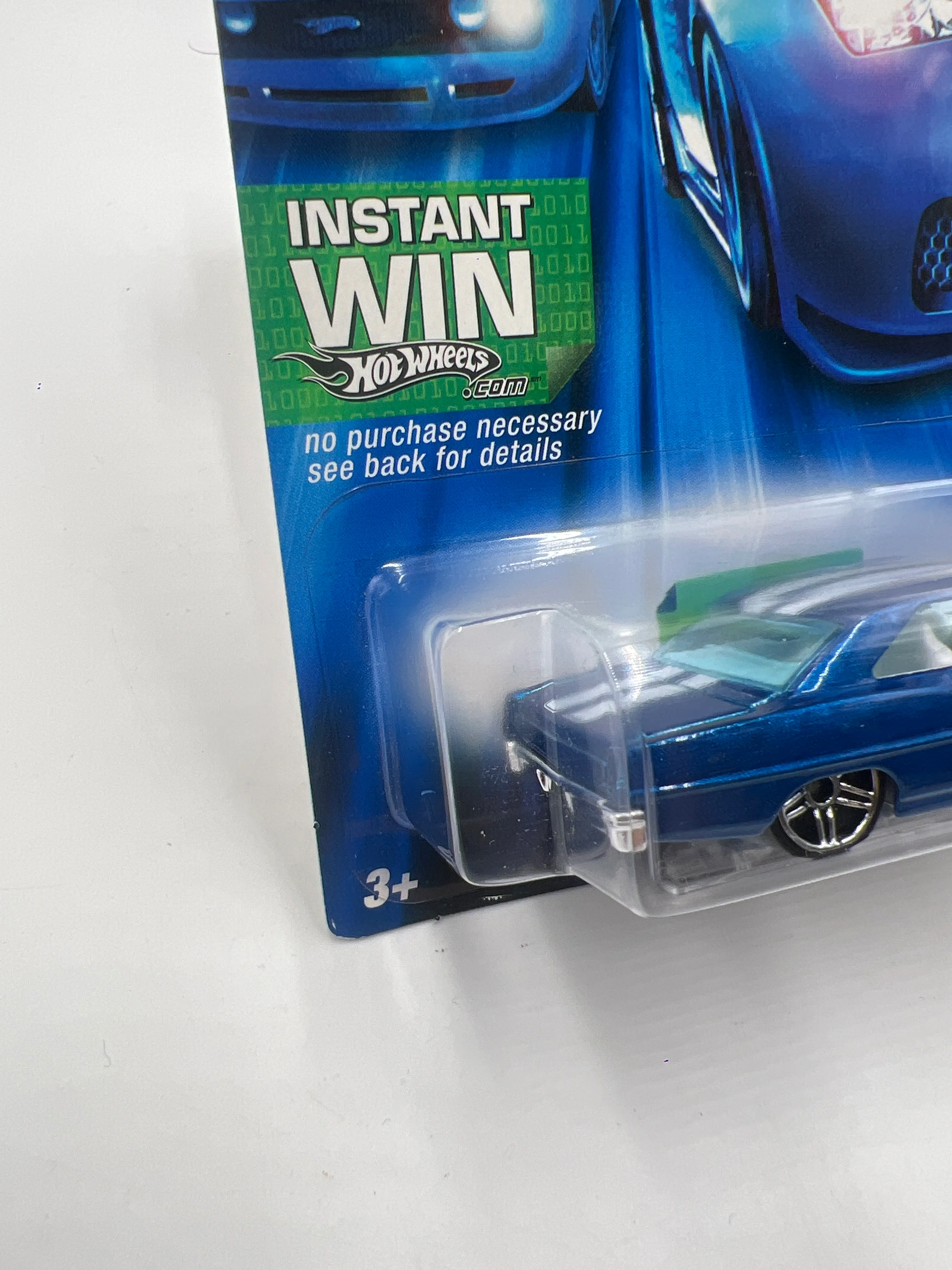 2007 Hot Wheels New Models #009 67 Chevy Nova Blue 14H - Image 5
