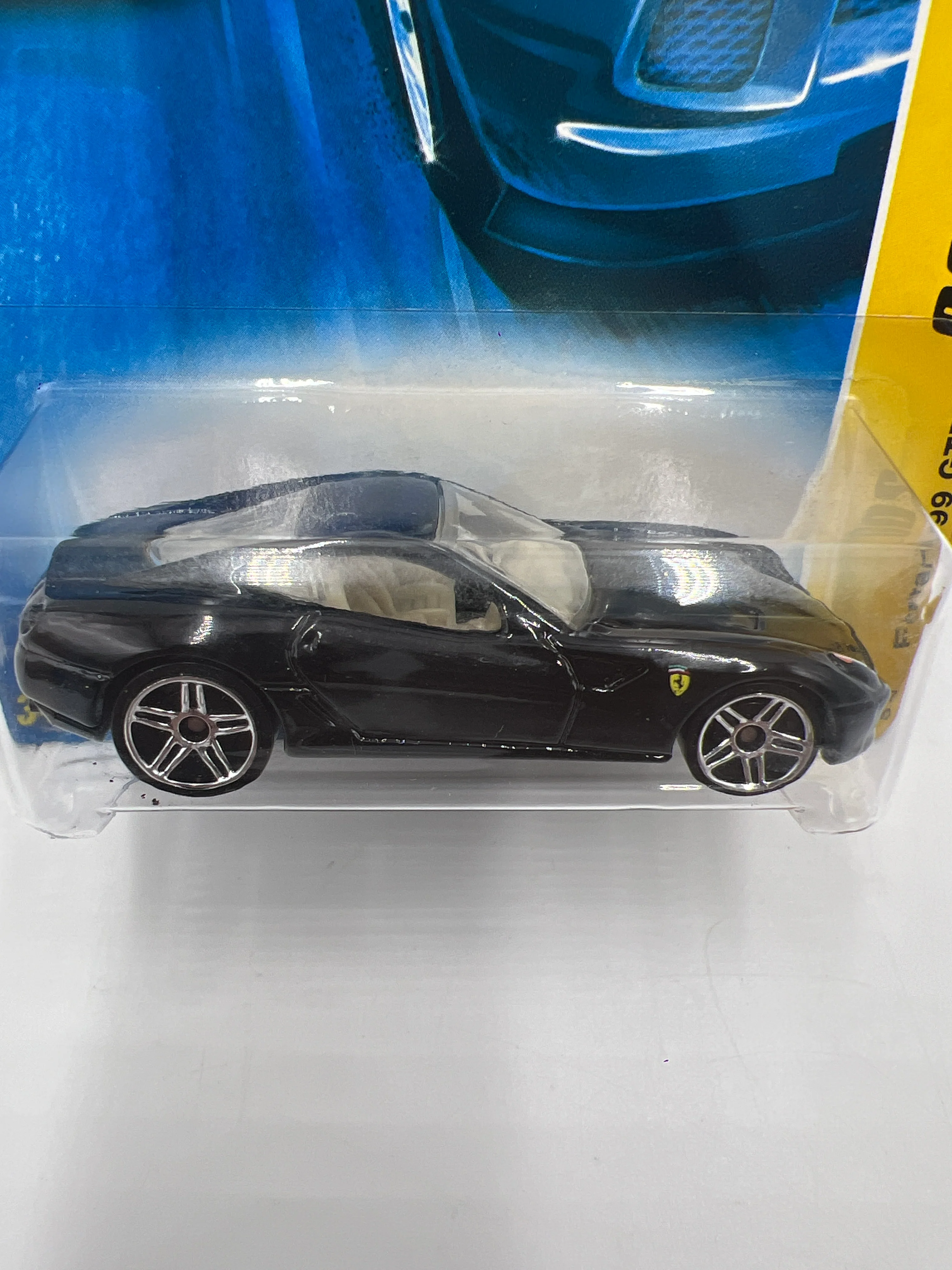 2007 Hot Wheels New Models #014 Ferrari 599 GTB Black - Image 3