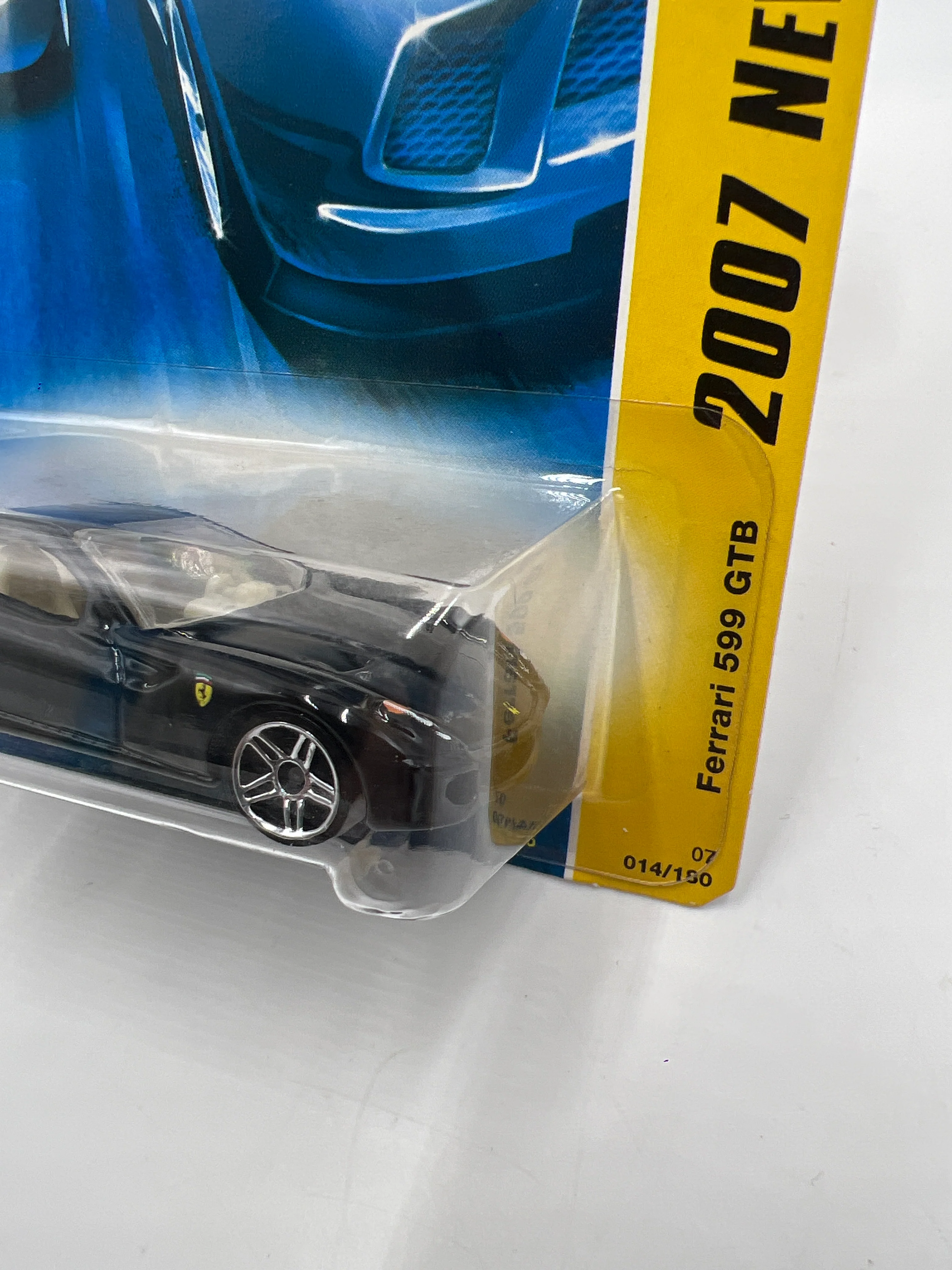 2007 Hot Wheels New Models #014 Ferrari 599 GTB Black - Image 4