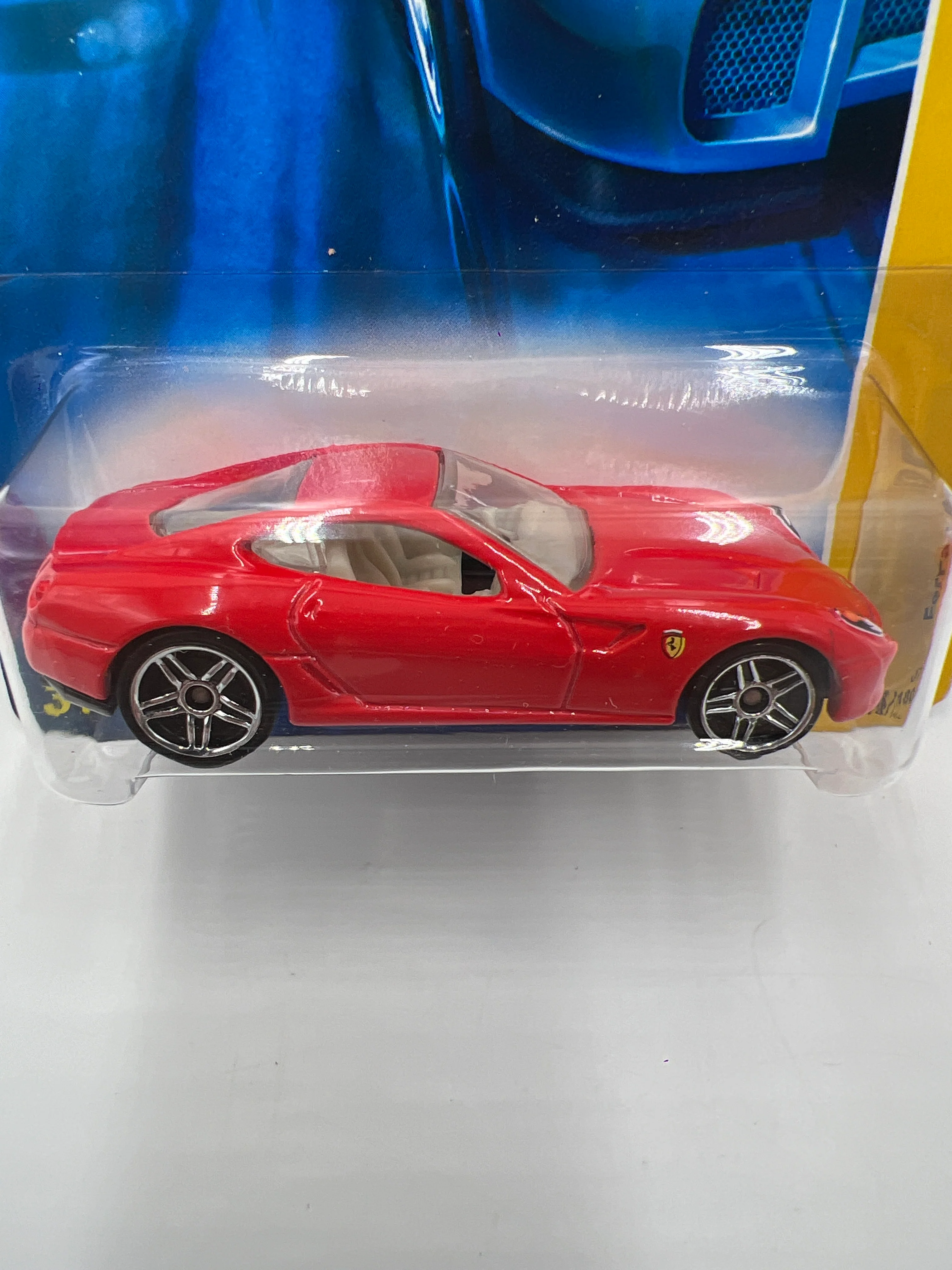 2007 Hot Wheels New Models #014 Ferrari 599 GTB Red - Image 3