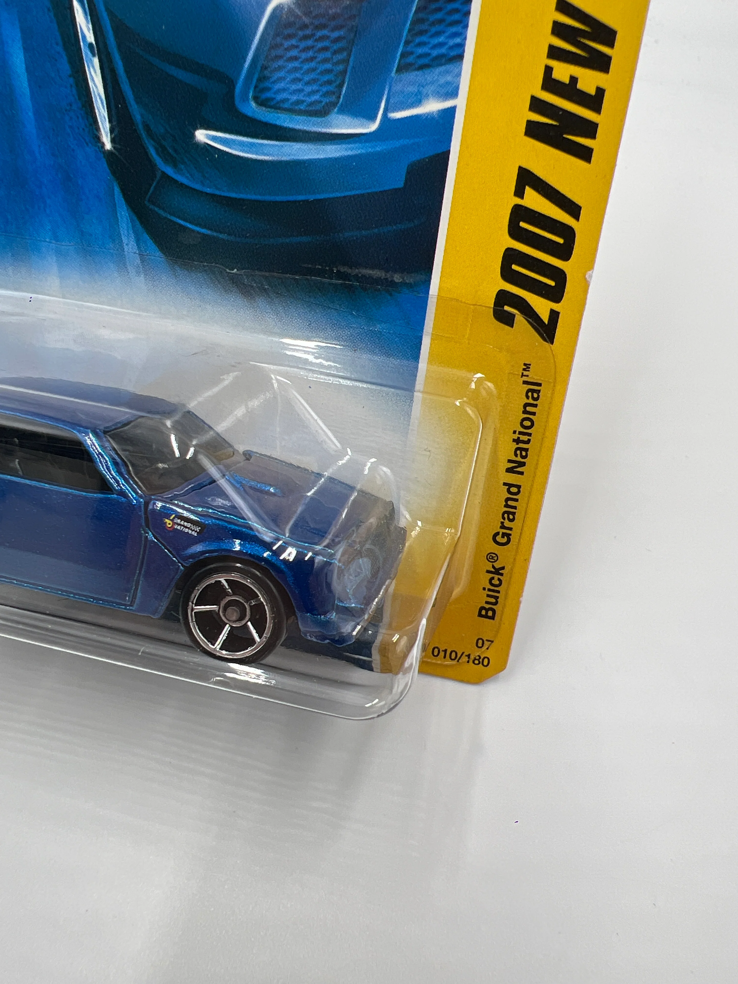 2007 Hot Wheels New Models #10 Kmart Exclusive Buick Grand National Blue 236C - Image 4