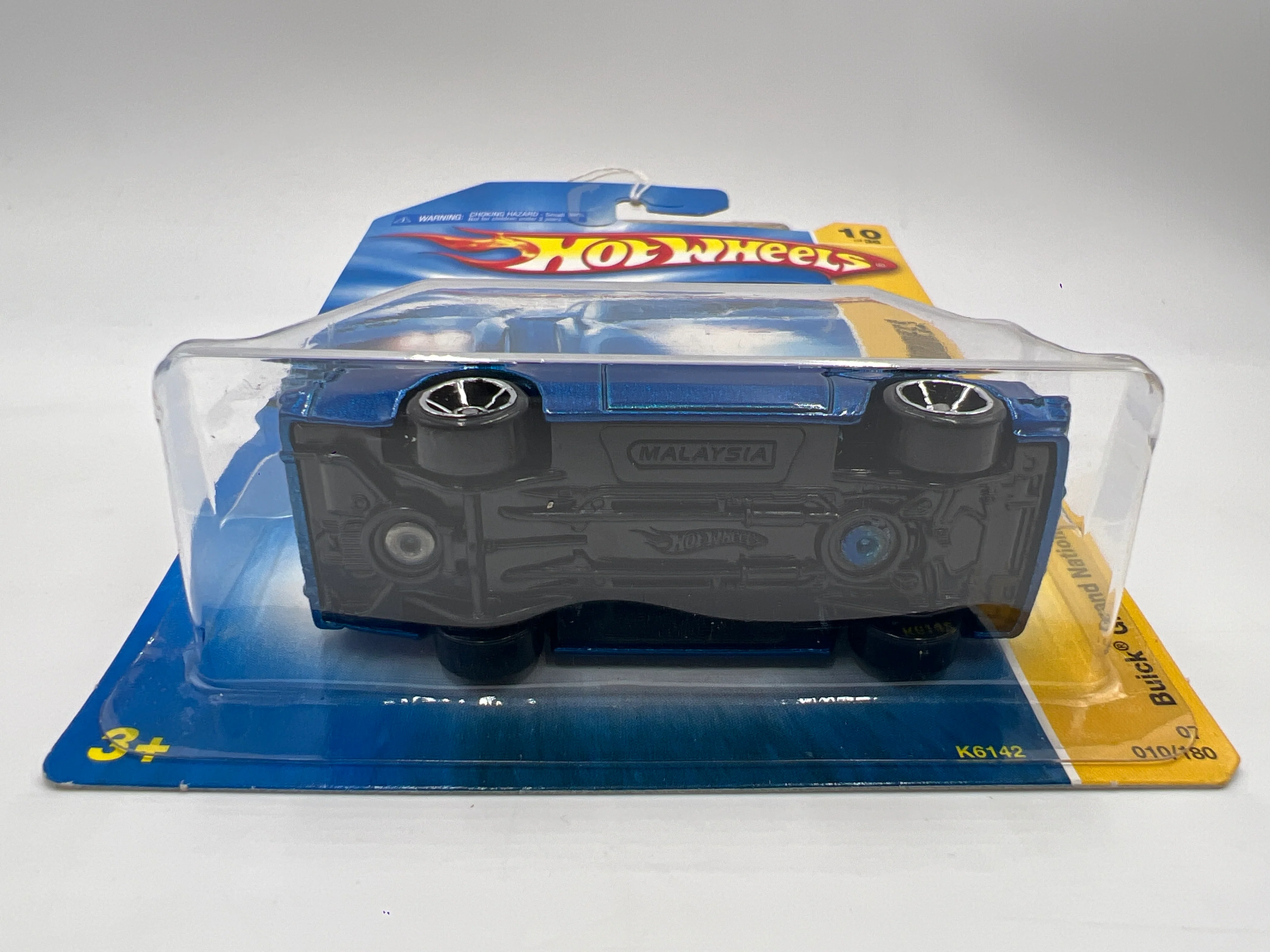 2007 Hot Wheels New Models #10 Kmart Exclusive Buick Grand National Blue 236C - Image 6