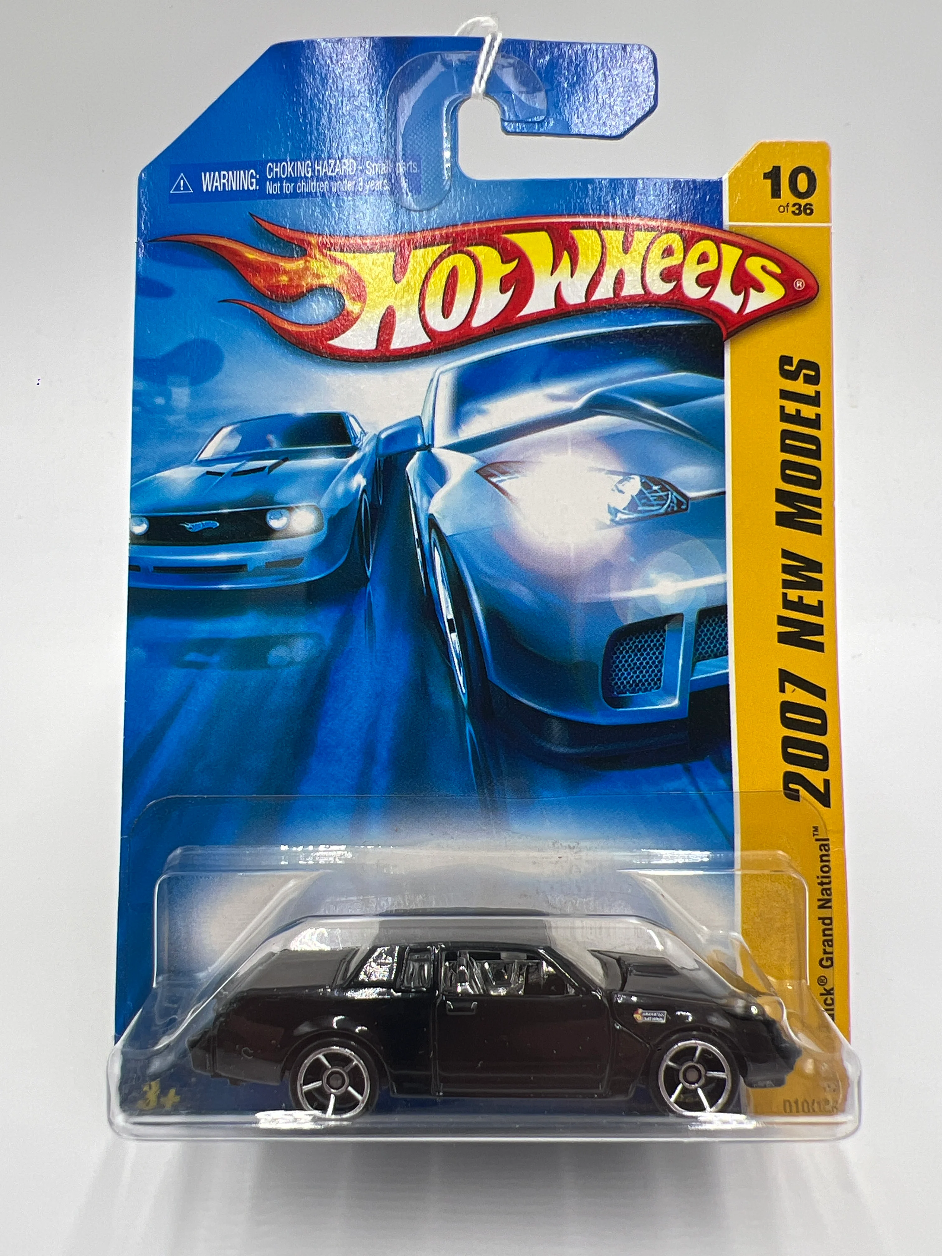2007 Hot Wheels New Models #10 Buick Grand National Black 48C - Image 2