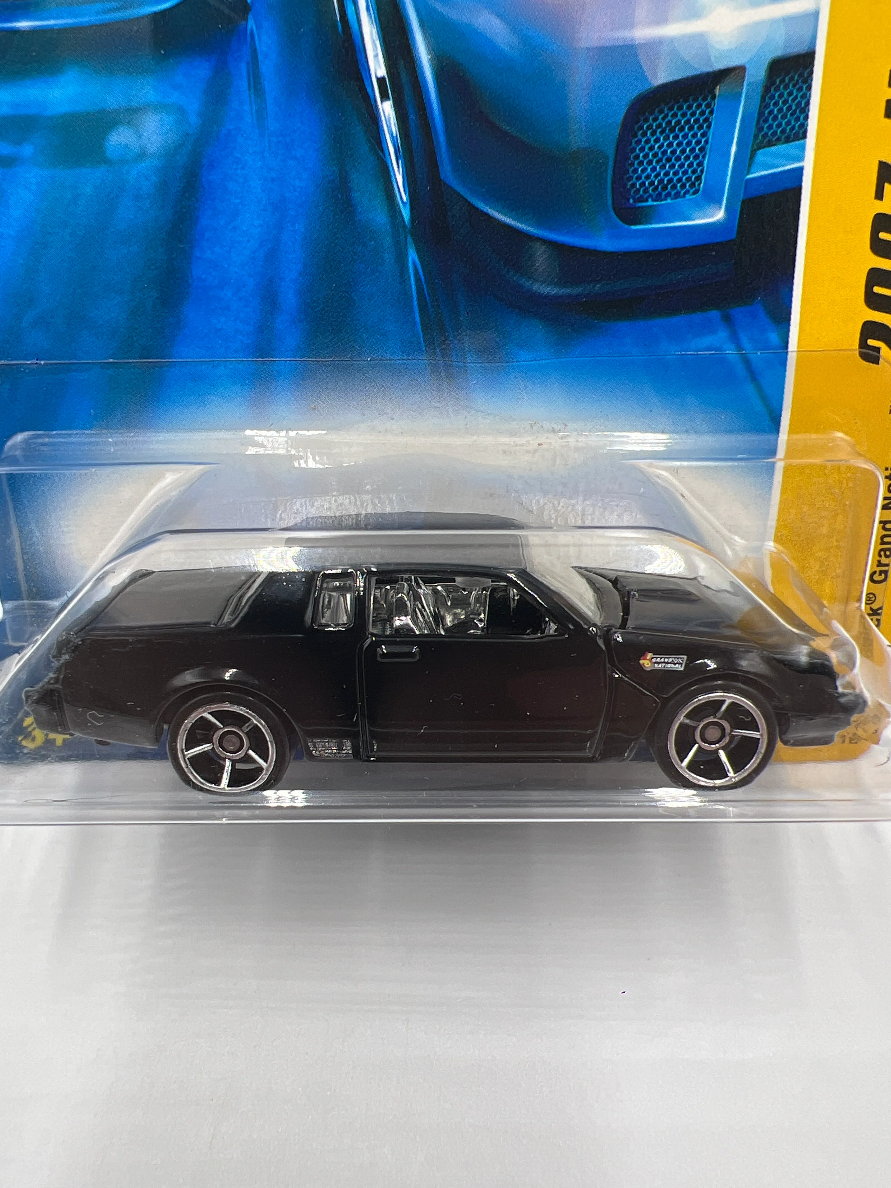 2007 Hot Wheels New Models #10 Buick Grand National Black 48C - Image 3