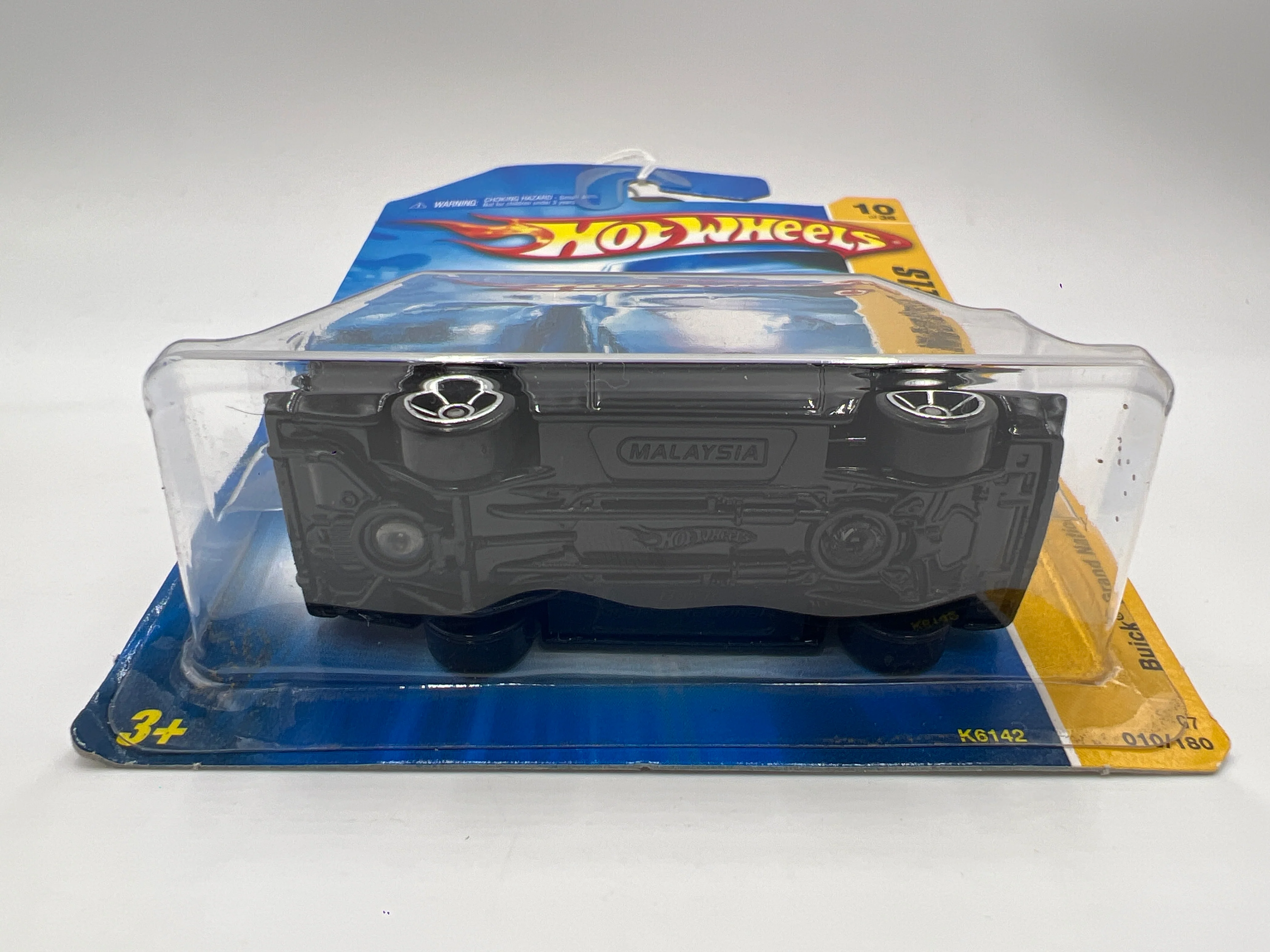 2007 Hot Wheels New Models #10 Buick Grand National Black 48C - Image 6
