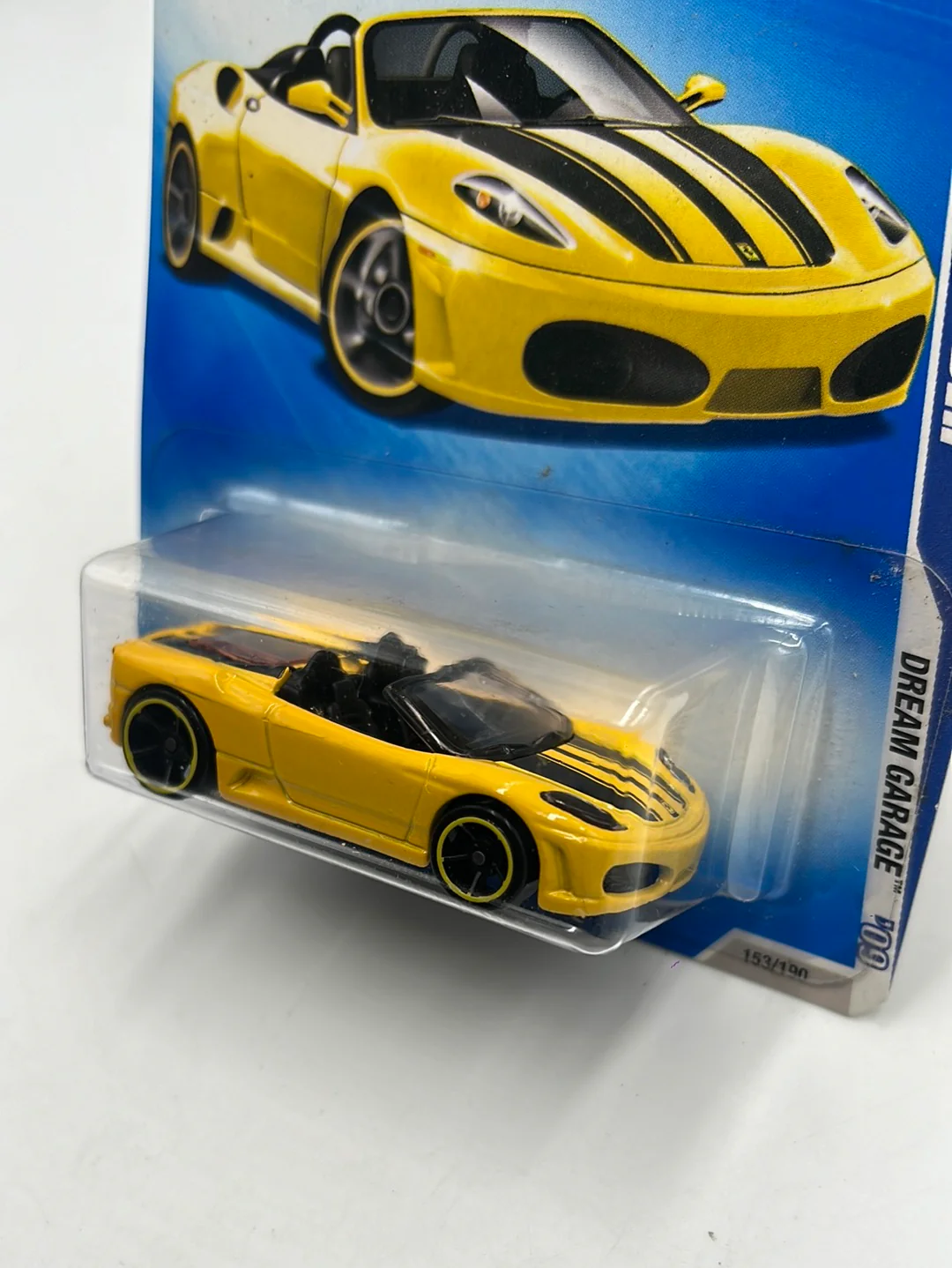2009 Hot Wheels VHTF Pink Window Ferrari F430 Spider 153/190 - Image 4