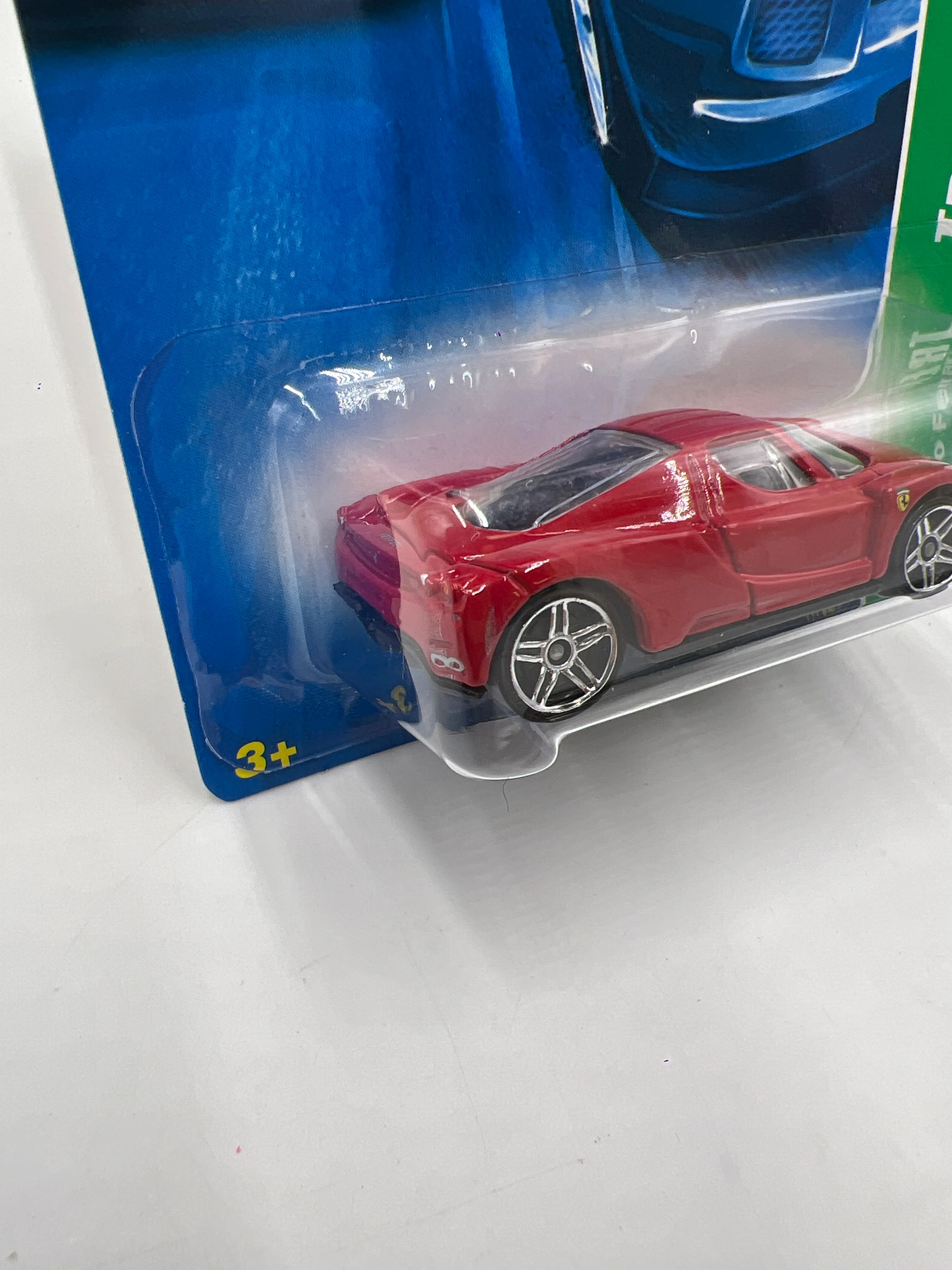 2007 Hot Wheels Treasure Hunts #129 Enzo Ferrari Red Seats W/Protector - Image 5