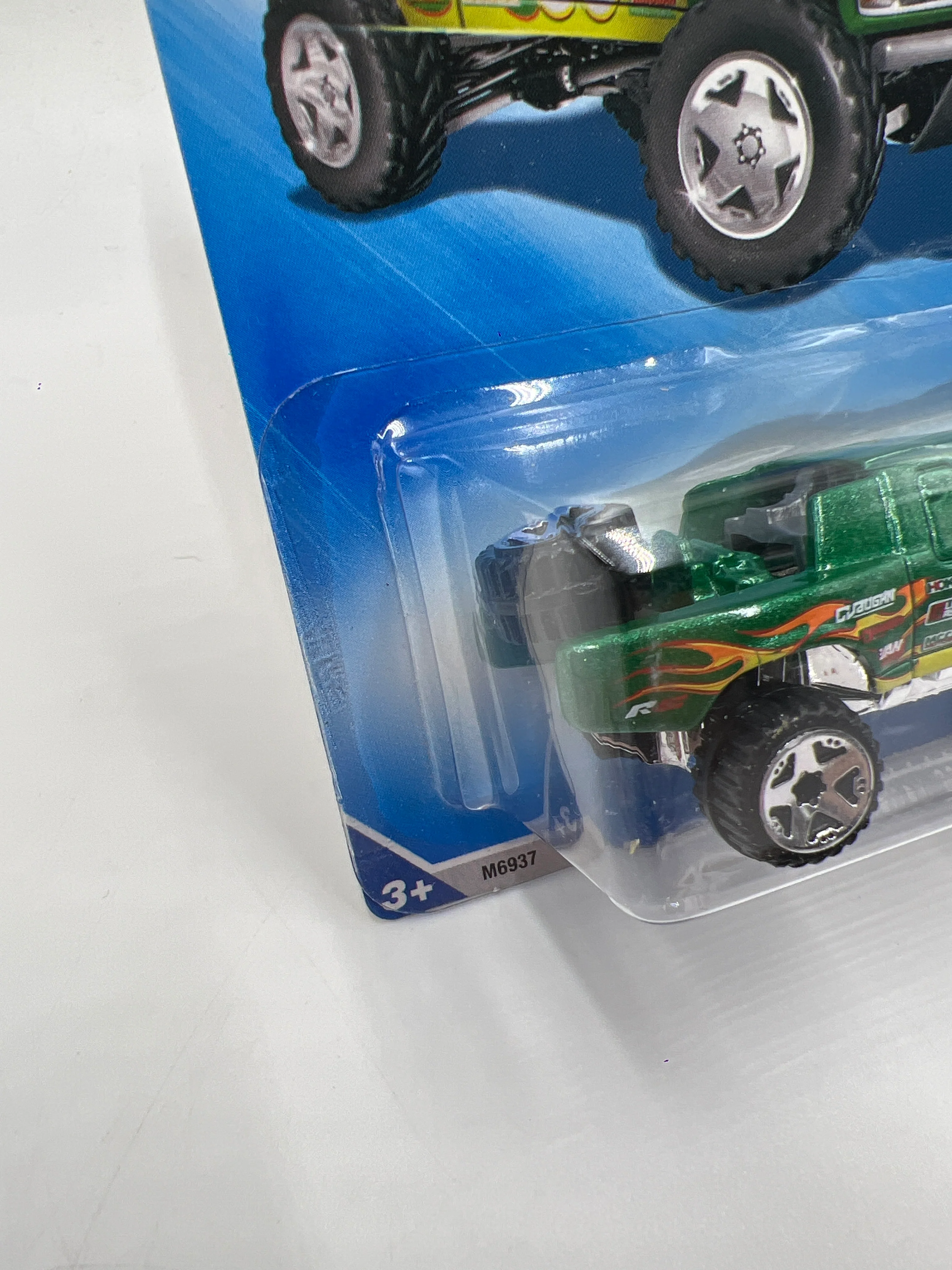 2008 Hot Wheels All Stars #71 Toyota Baja Truck Green 93B - Image 5