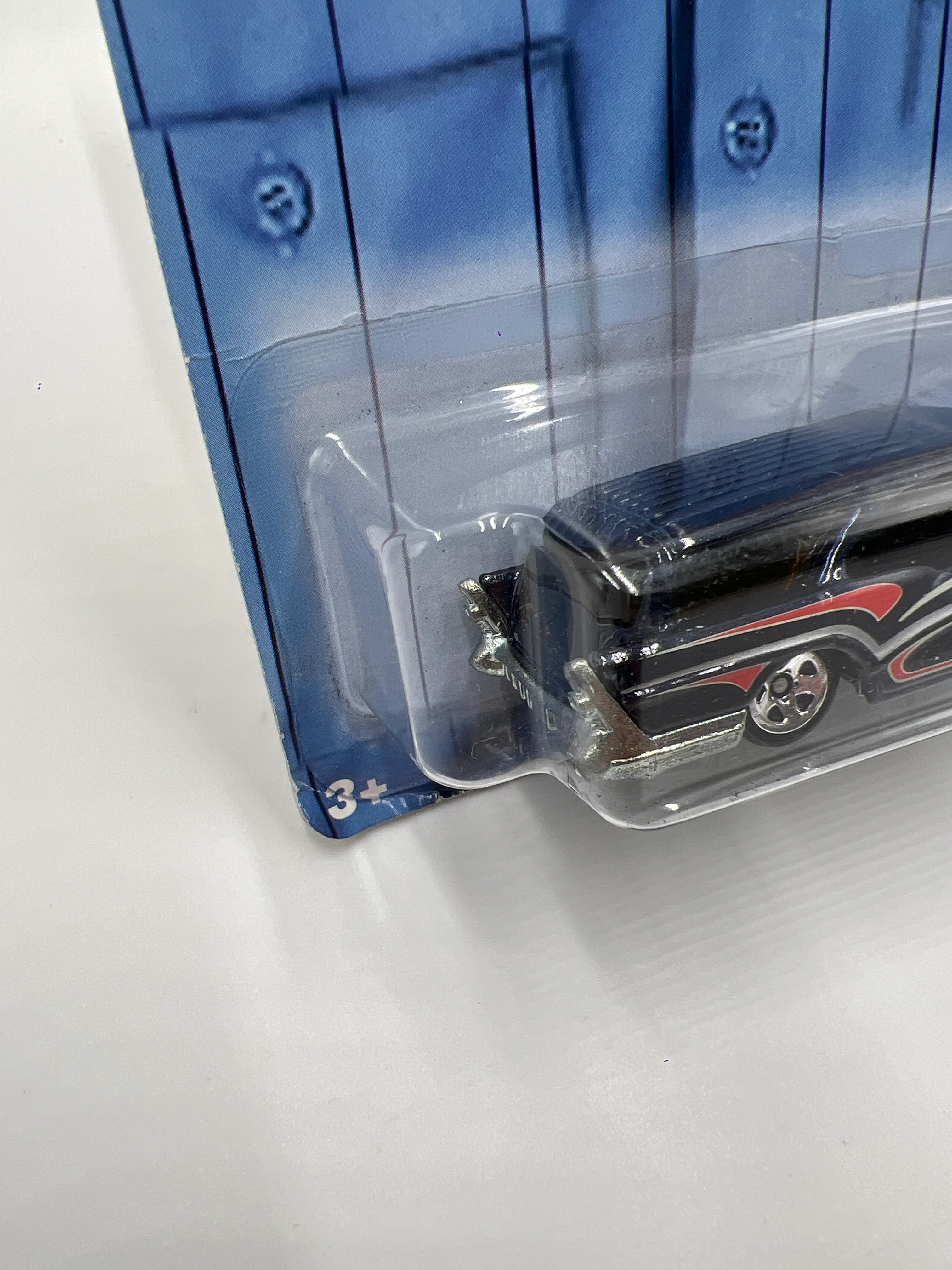 2008 Hot Wheels Fathers Day 57 Buick Dark Blue Card Not Perfect 160B - Image 5
