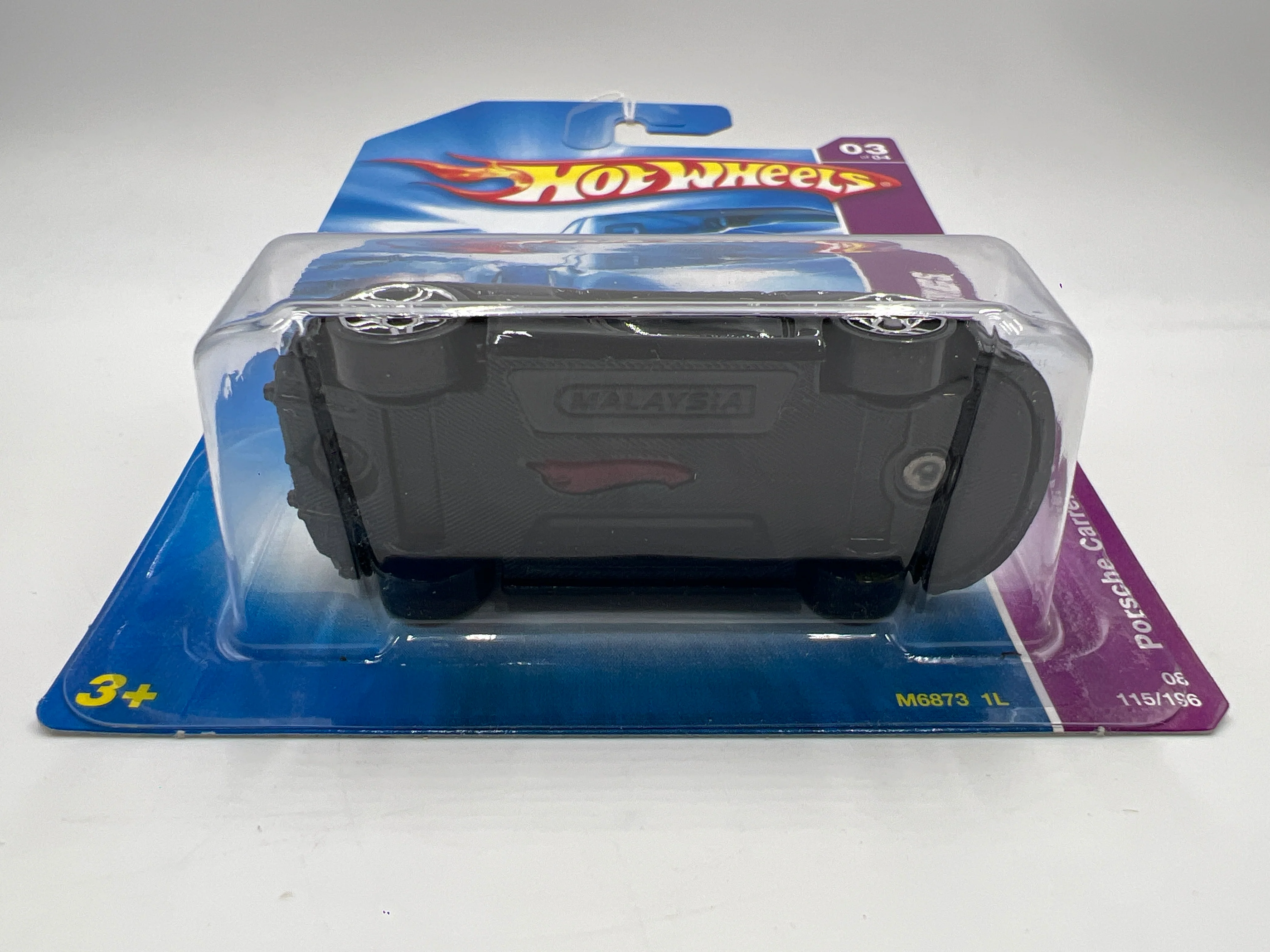 2008 Hot Wheels Team: Exotics #115 Porsche Carrera GT Black 100C - Image 6