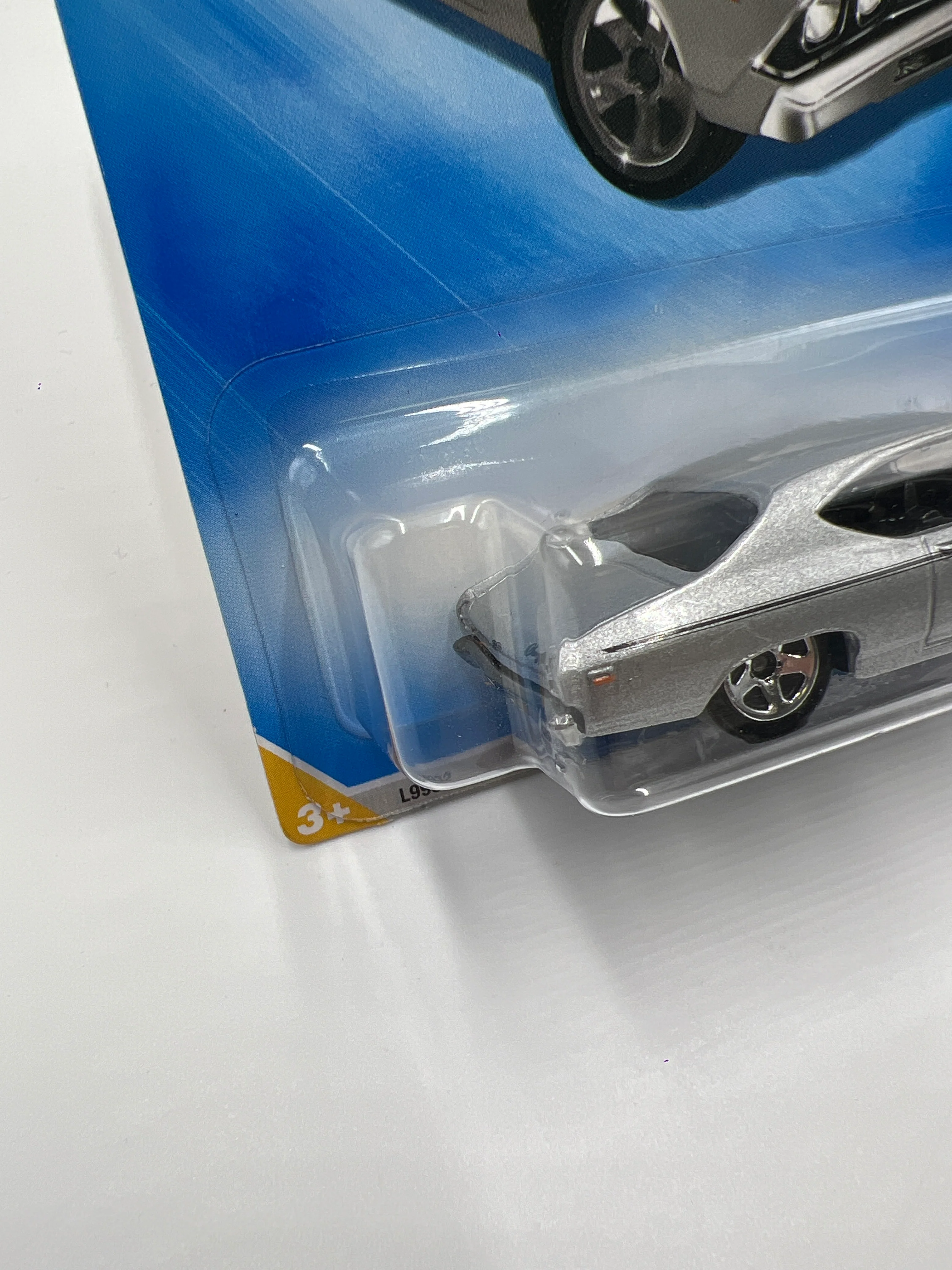 2008 Hot Wheels New Models #17 69 Chevelle Silver 5A - Image 5