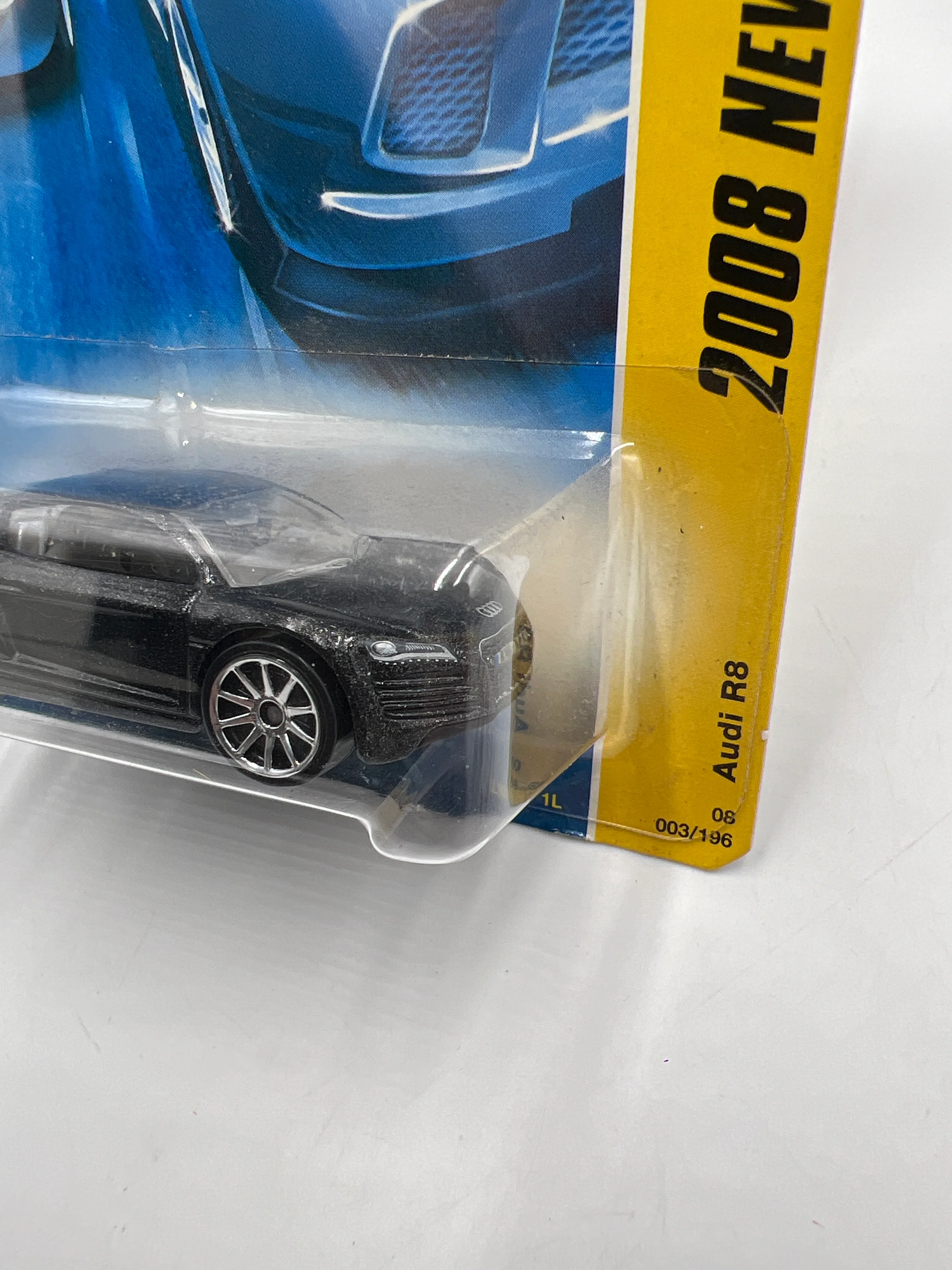 2008 Hot Wheels New Models #3 Audi R8 (10 SPK Wheels) 107E - Image 4