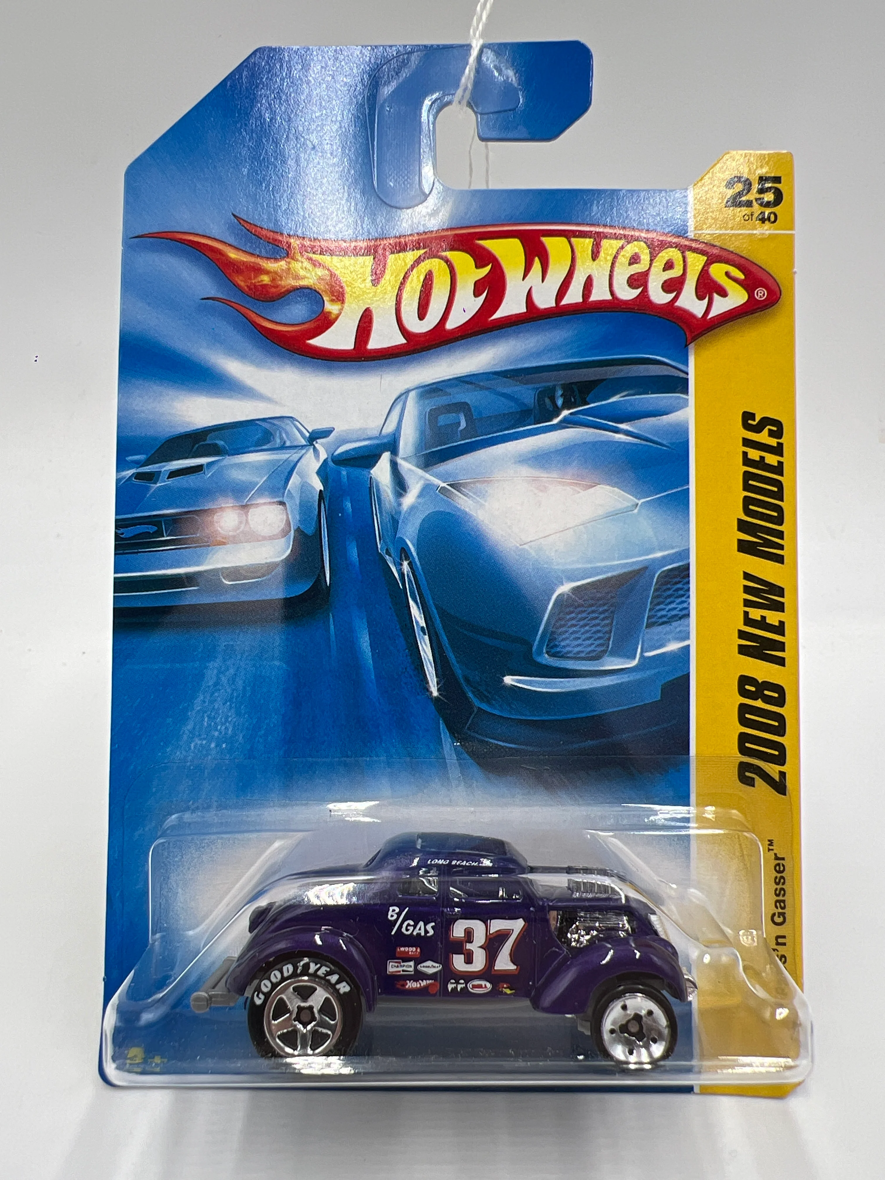2008 Hot Wheels New Models #25 Pass N Gasser Purple - Image 2