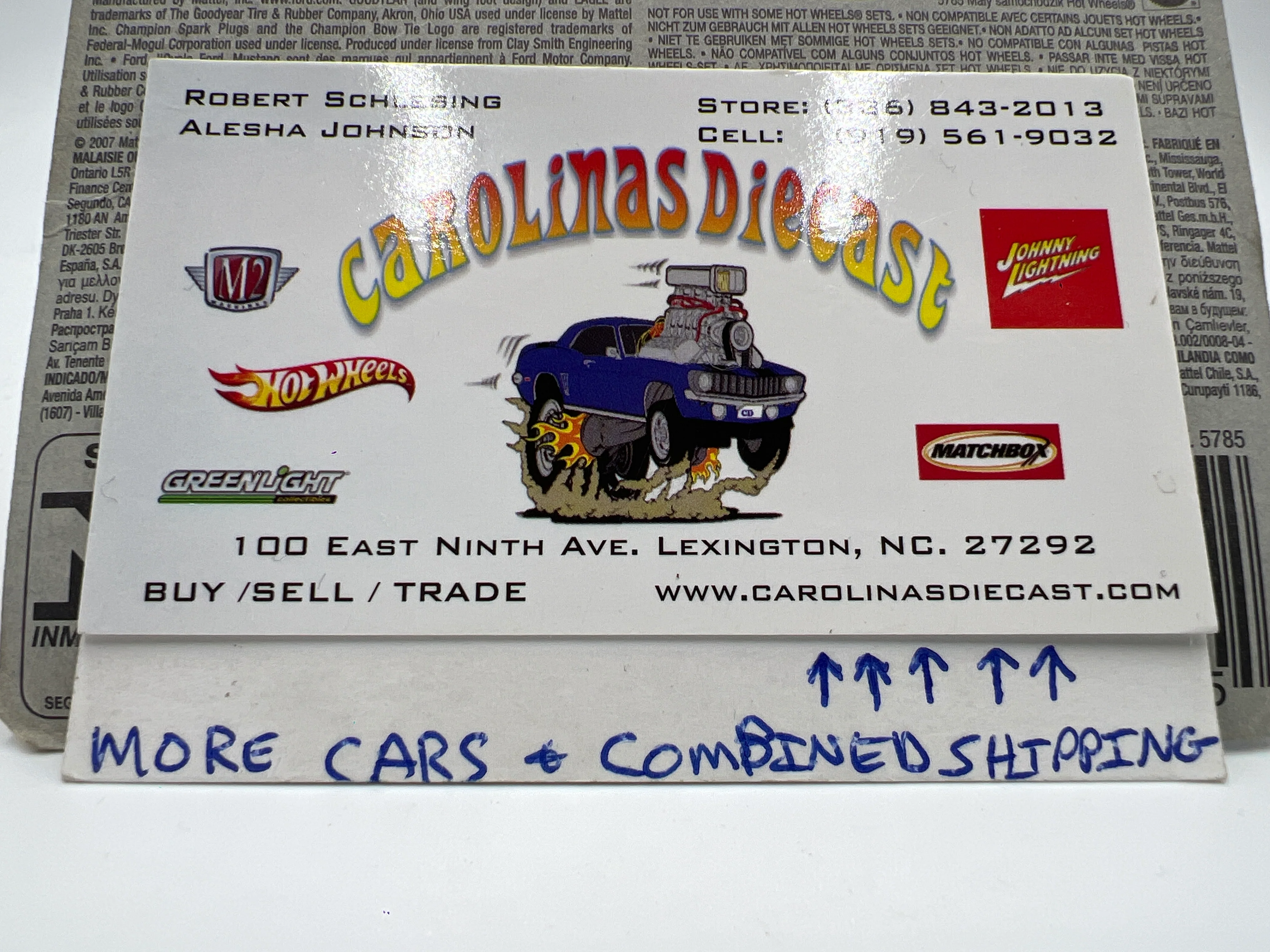 2008 Hot Wheels New Models #27 Ford Mustang Fastback White Short Card 25E - Image 8