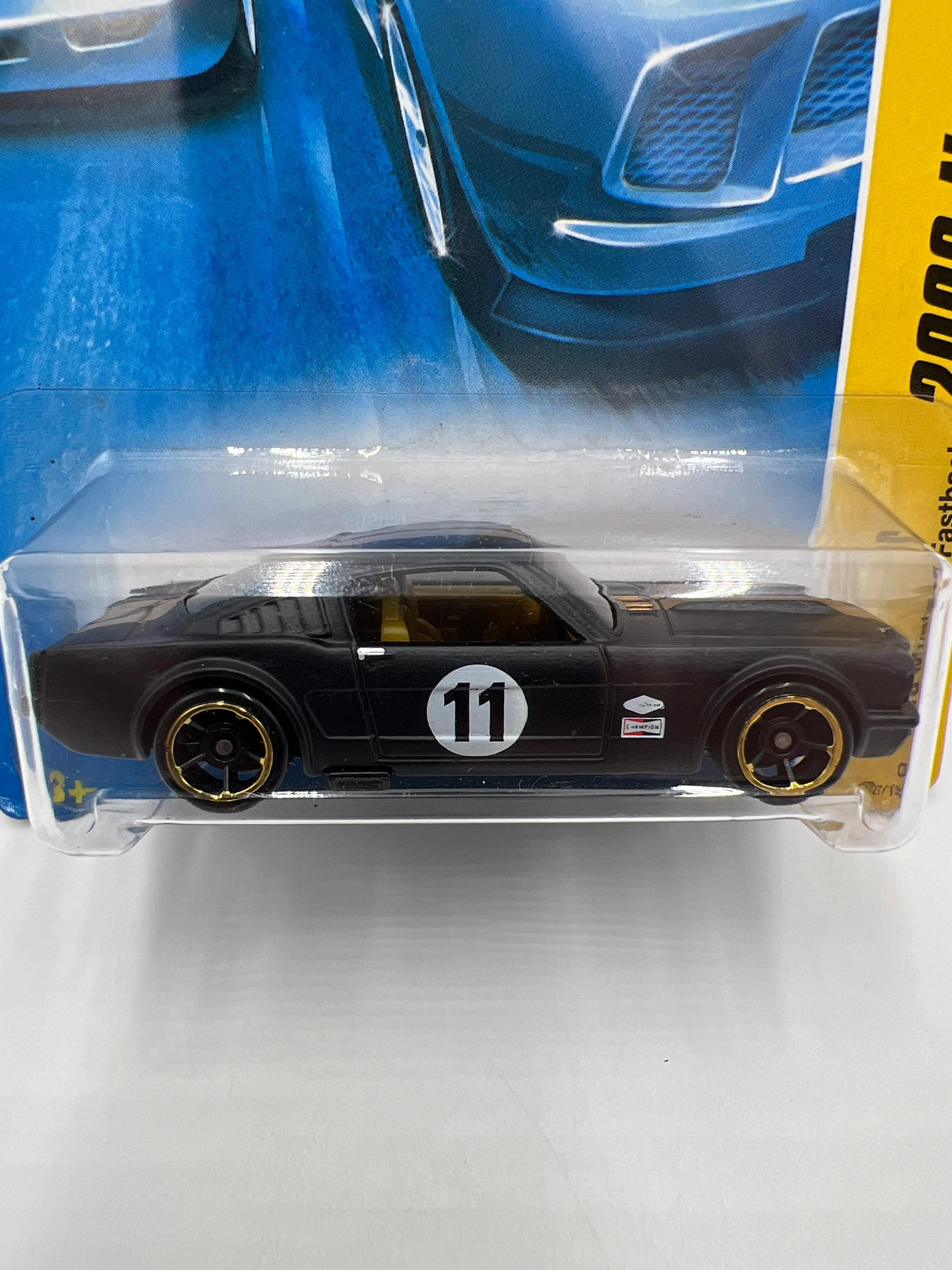 2008 Hot Wheels New Models #27 Kmart Exclusive Ford Mustang Fastback Black 237A - Image 2