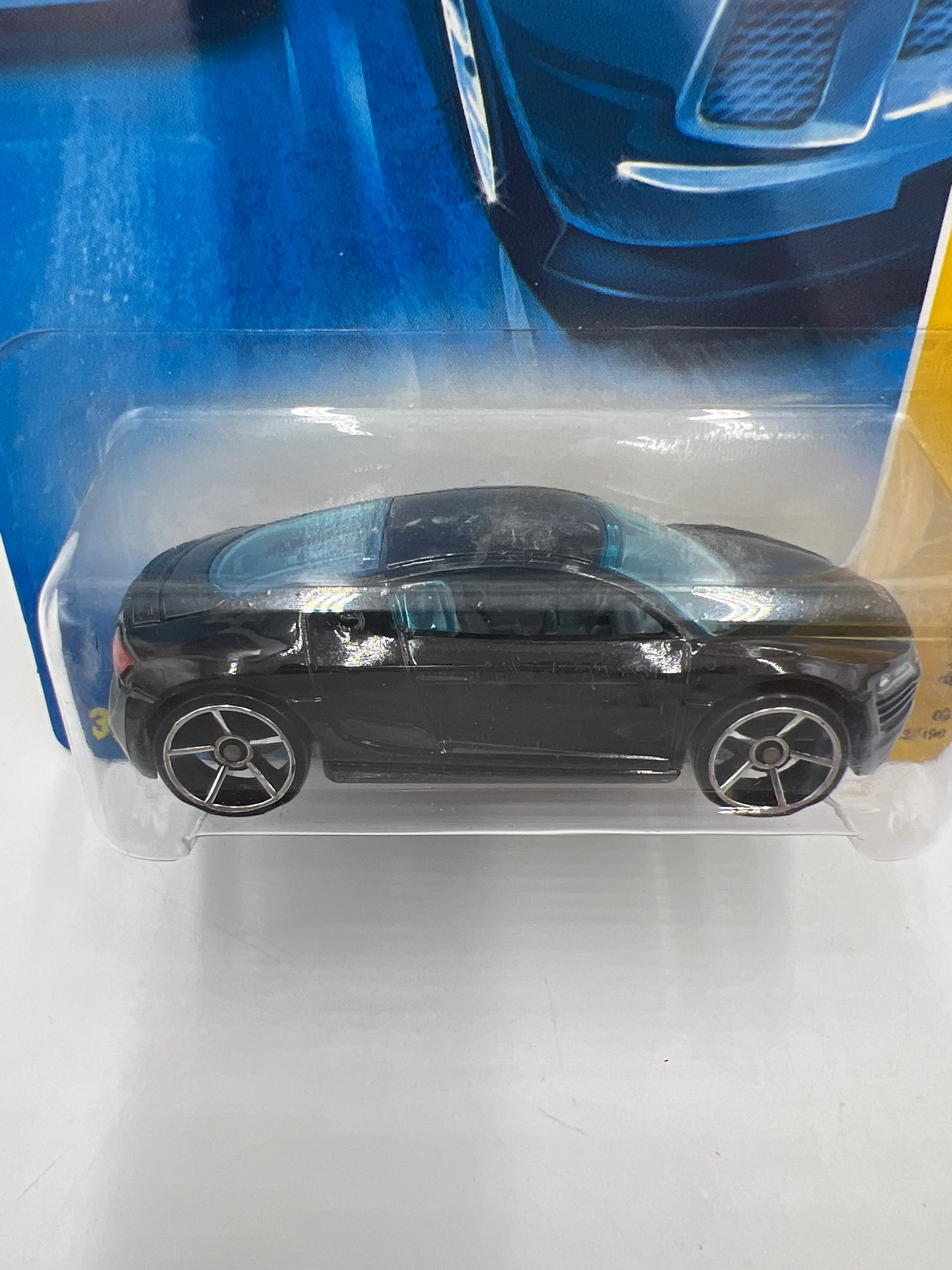 2008 Hot Wheels New Models #3 Audi R8 (OH5 Wheels) 107E - Image 3