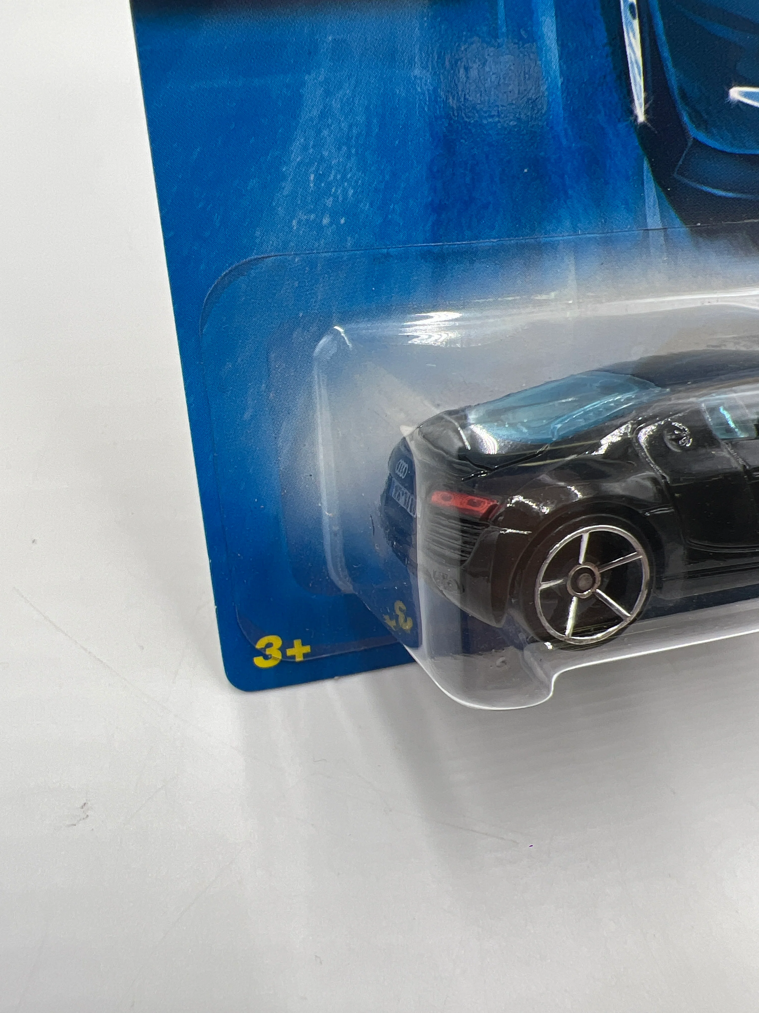 2008 Hot Wheels New Models #3 Audi R8 (OH5 Wheels) 107E - Image 5