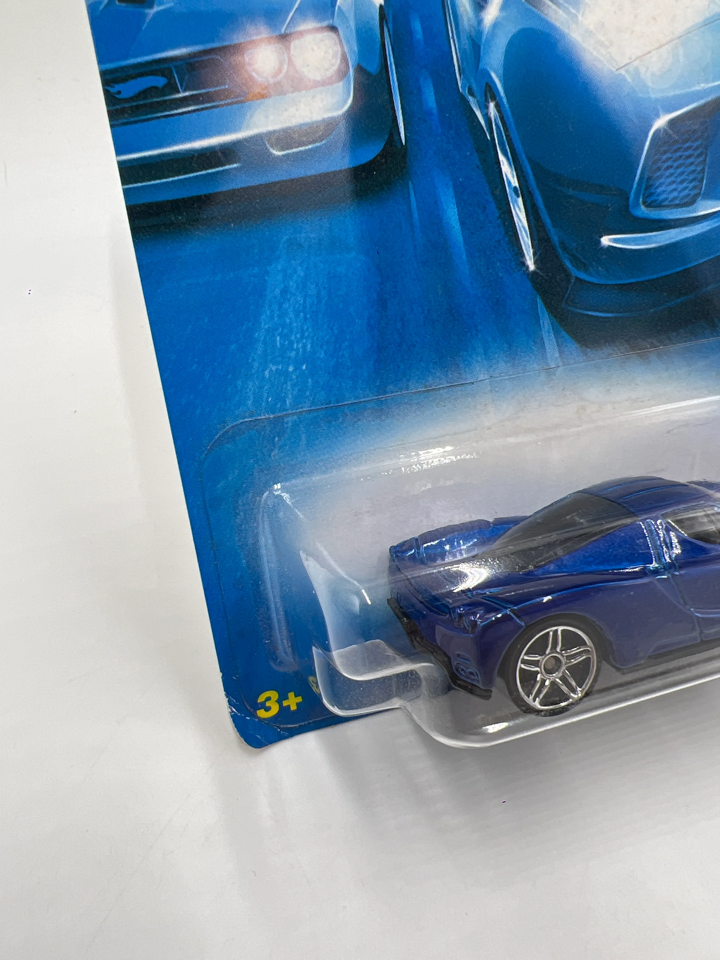 2008 Hot Wheels Team Exotics #114 Enzo Ferrari Blue SR - Image 4