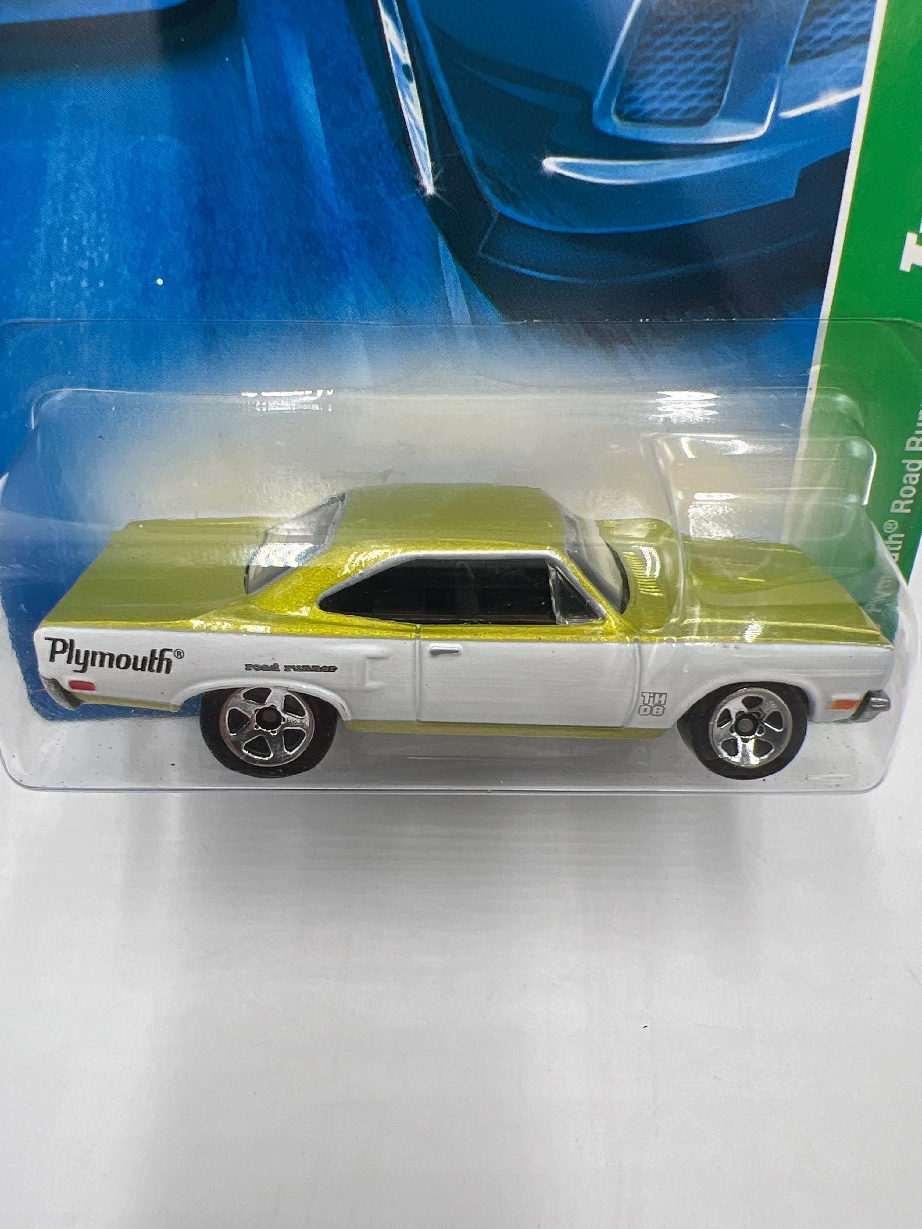 2008 Hot Wheels Treasure Hunt #162 70 Plymouth Road Runner 274E - Image 3