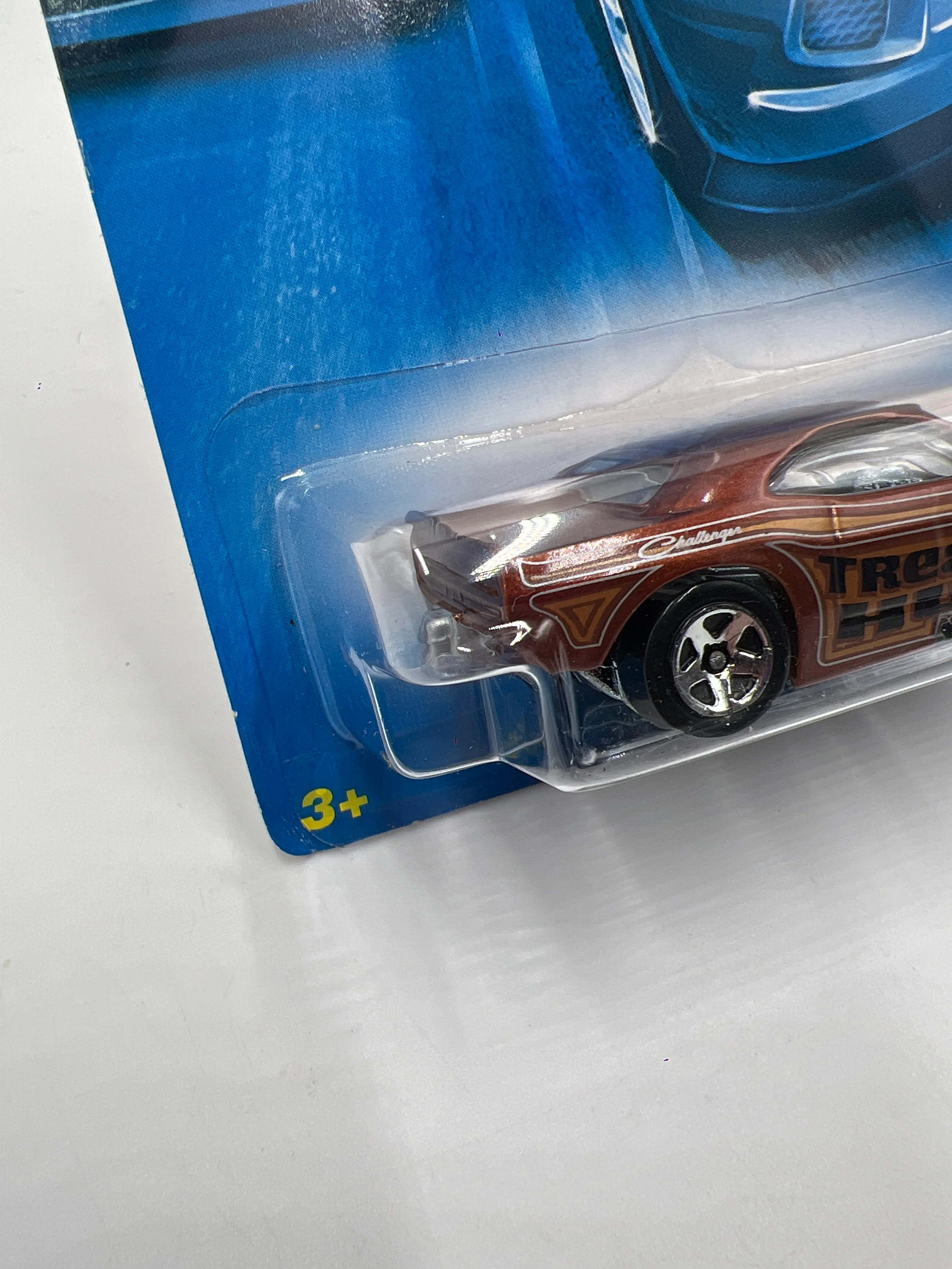 2008 Hot Wheels Treasure Hunts #167 Dodge Challenger Funny Car Brown 275H - Image 4