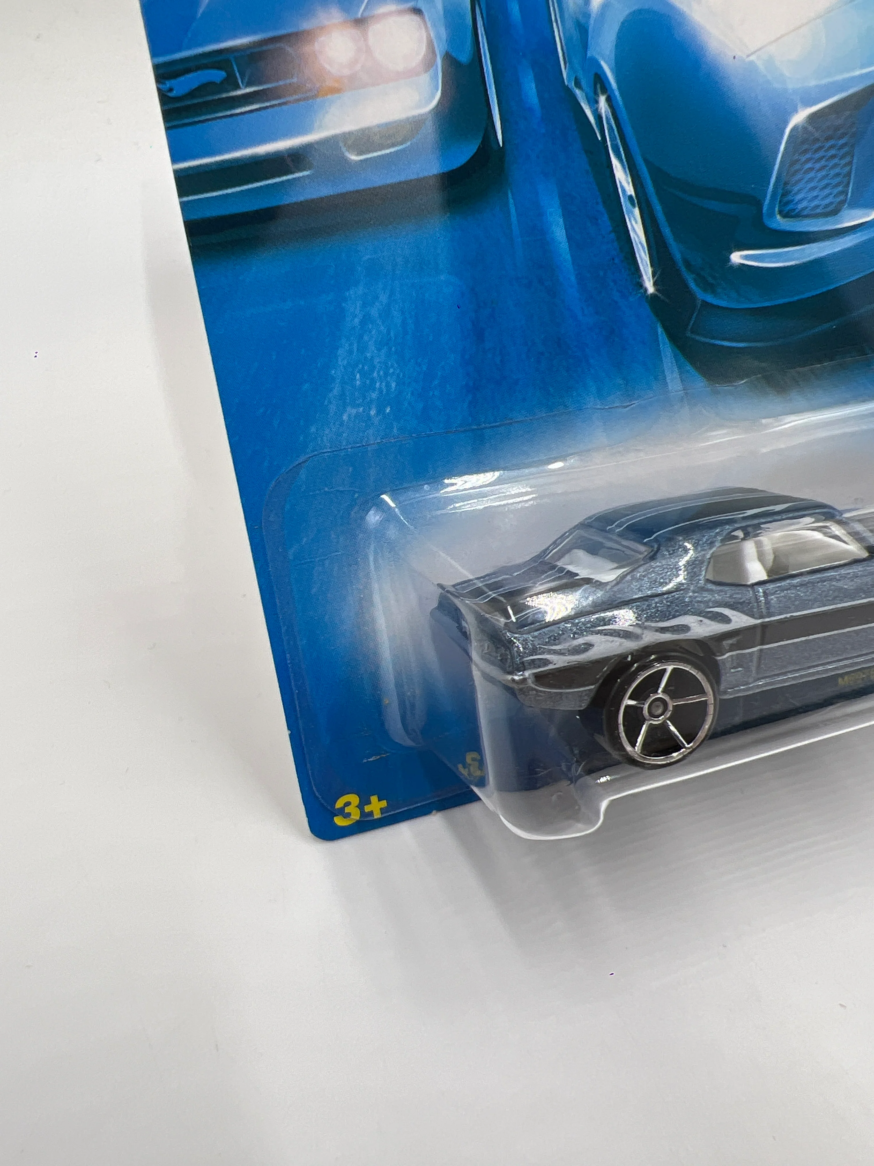 2008 Hot Wheels Treasure Hunts #172 69 Camaro Blue 273A - Image 4