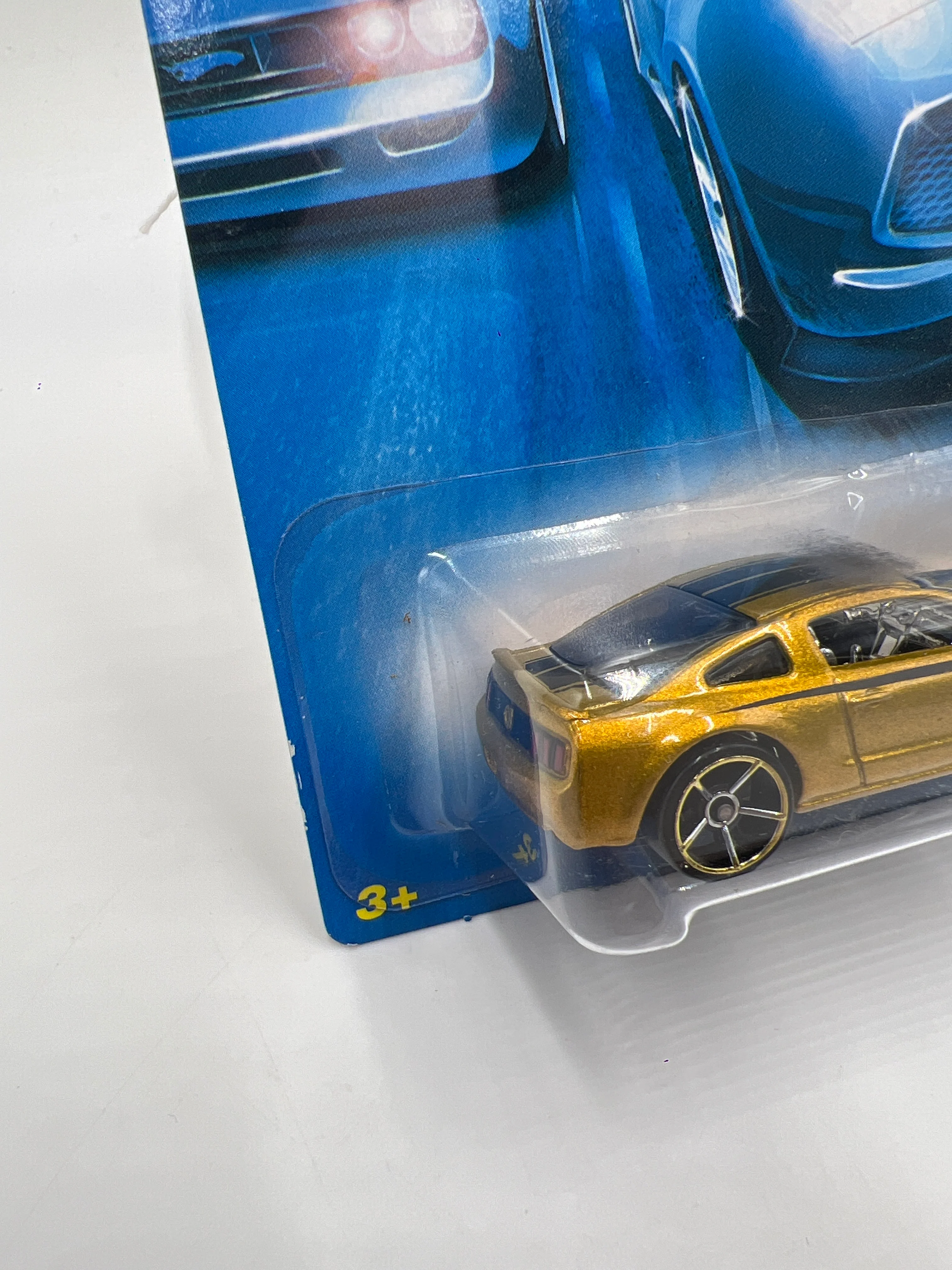 2008 Hot Wheels Treasure Hunts #164 Ford Mustang GT Gold - Image 4