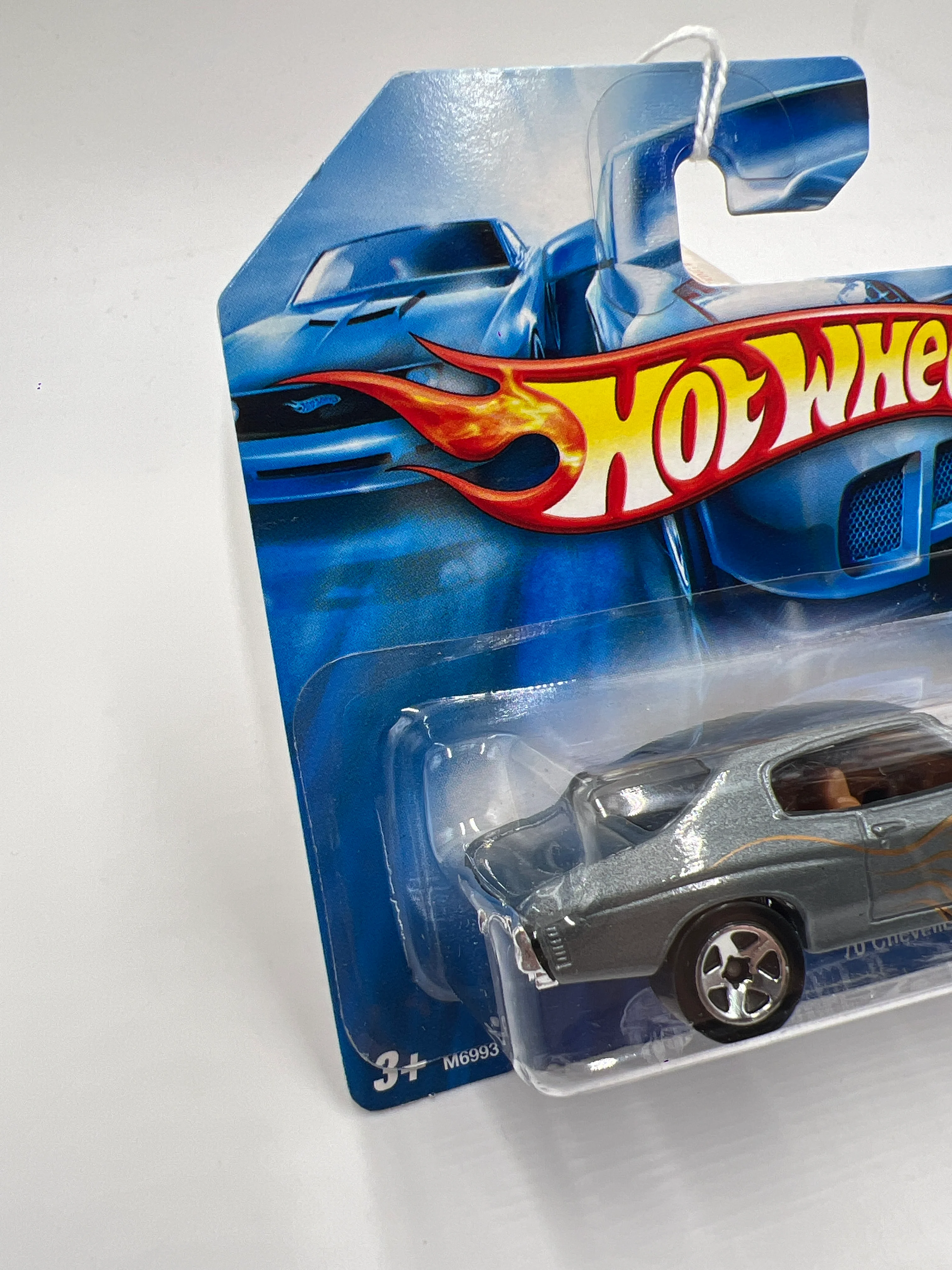 2008 Hot Wheels HW Stars #91 Short Card 70 Chevelle SS Gray 1C - Image 5