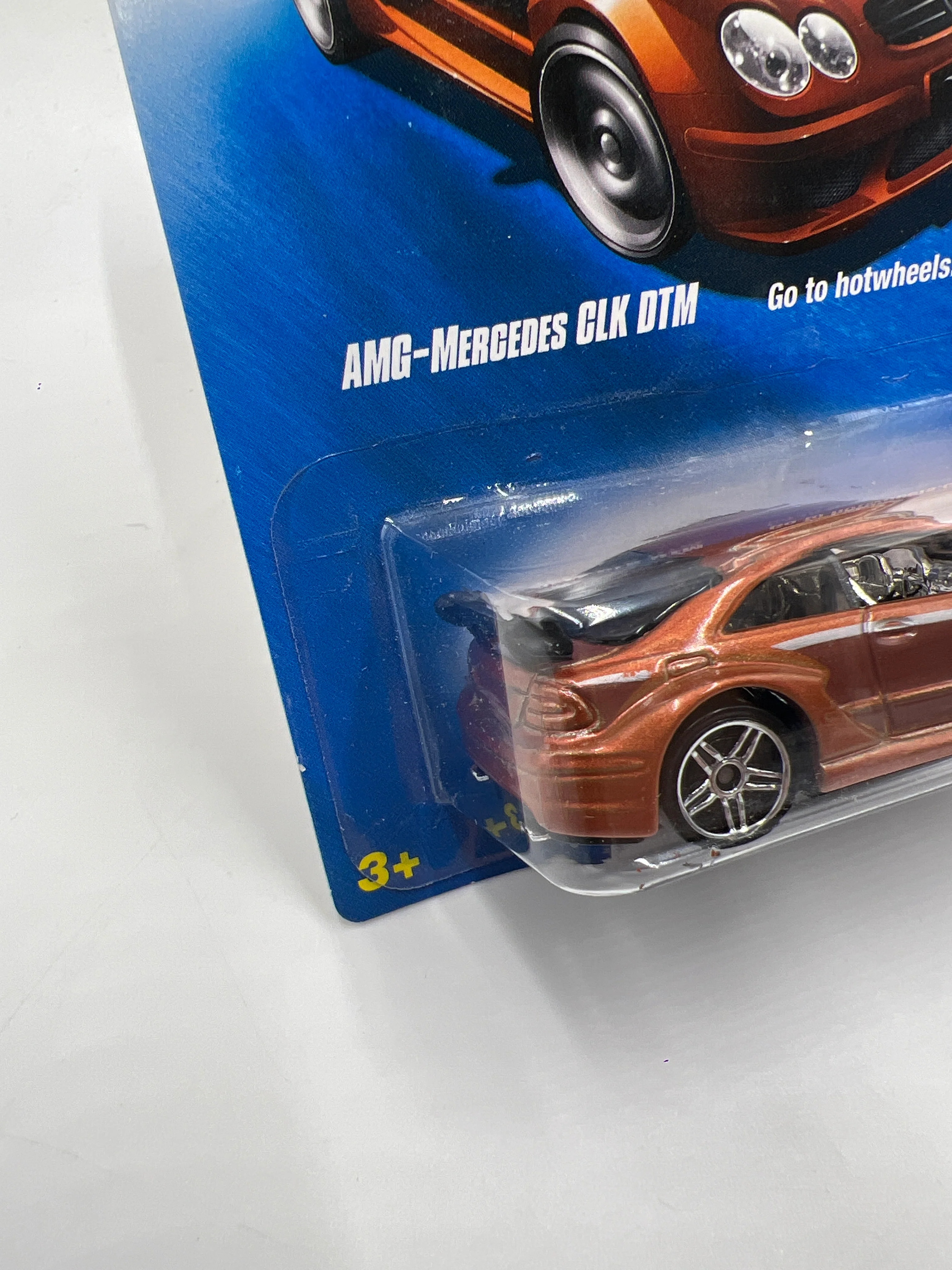 2008 Hot Wheels Web Trading Cars #98 AMG-Mercedes CLK DTM Copper - Image 5