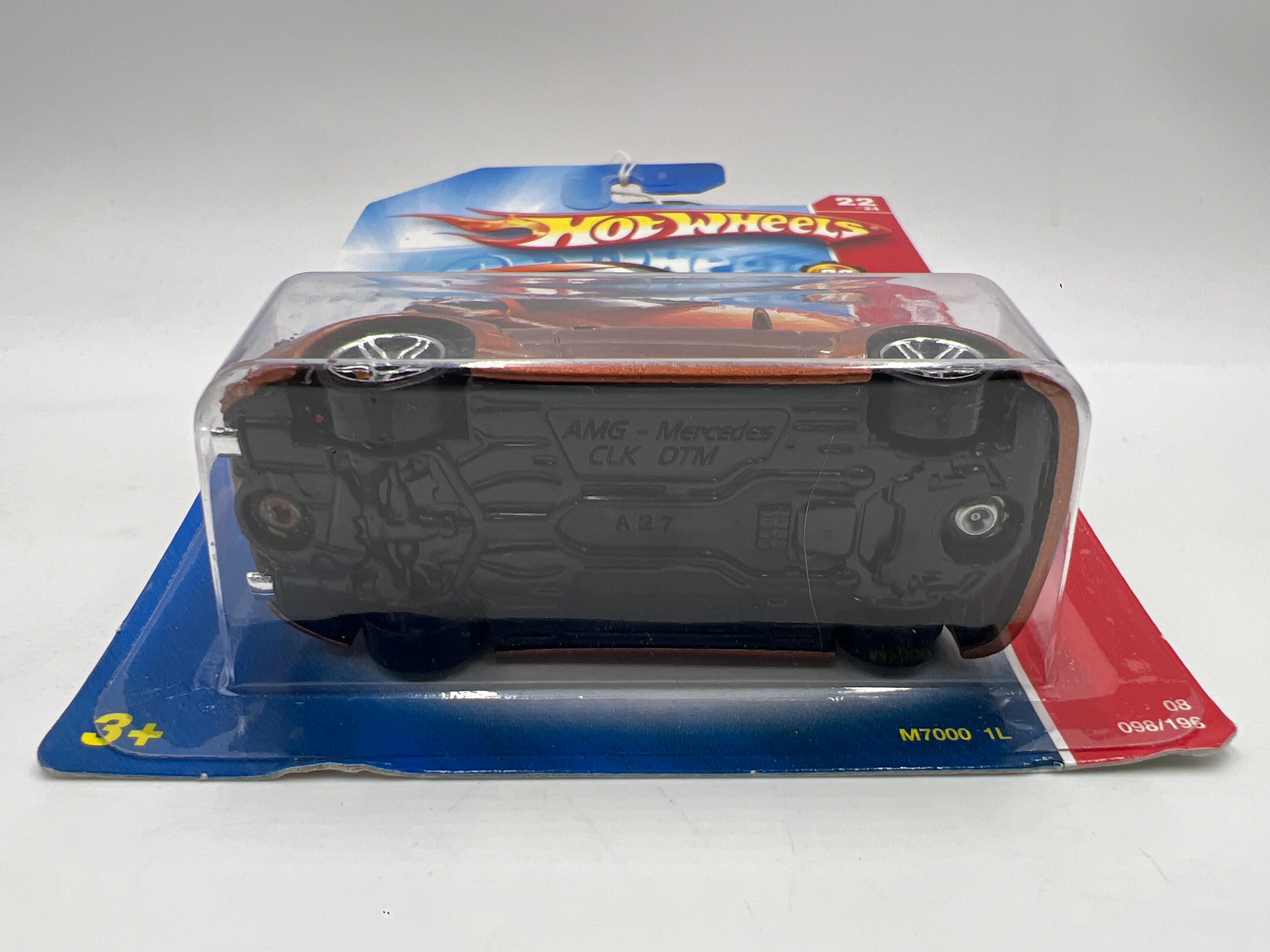 2008 Hot Wheels Web Trading Cars #98 AMG-Mercedes CLK DTM Copper - Image 6